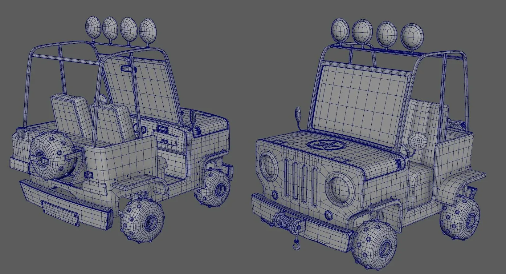 3D MODEL - PICKUP VEHICULE