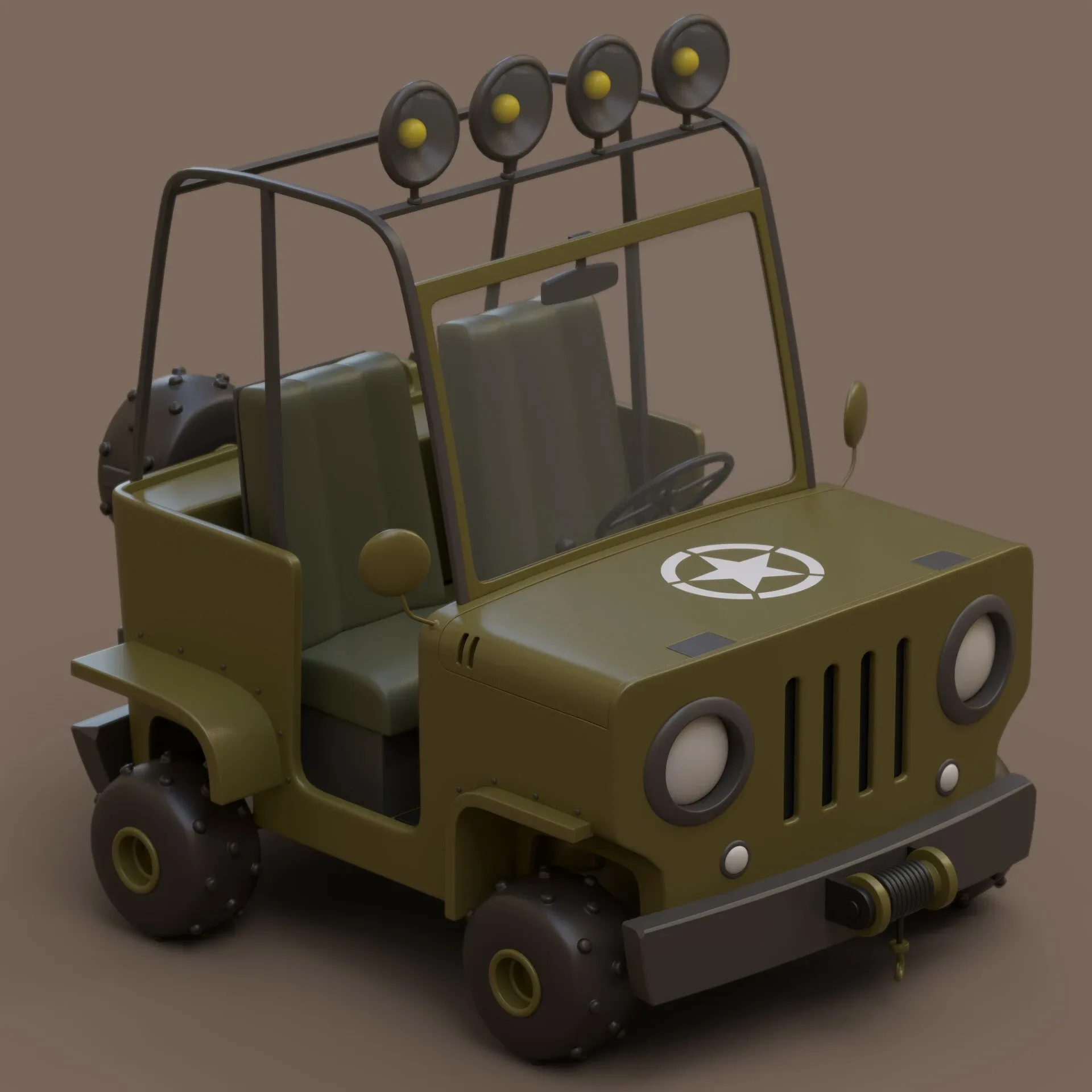 3D MODEL - PICKUP VEHICULE