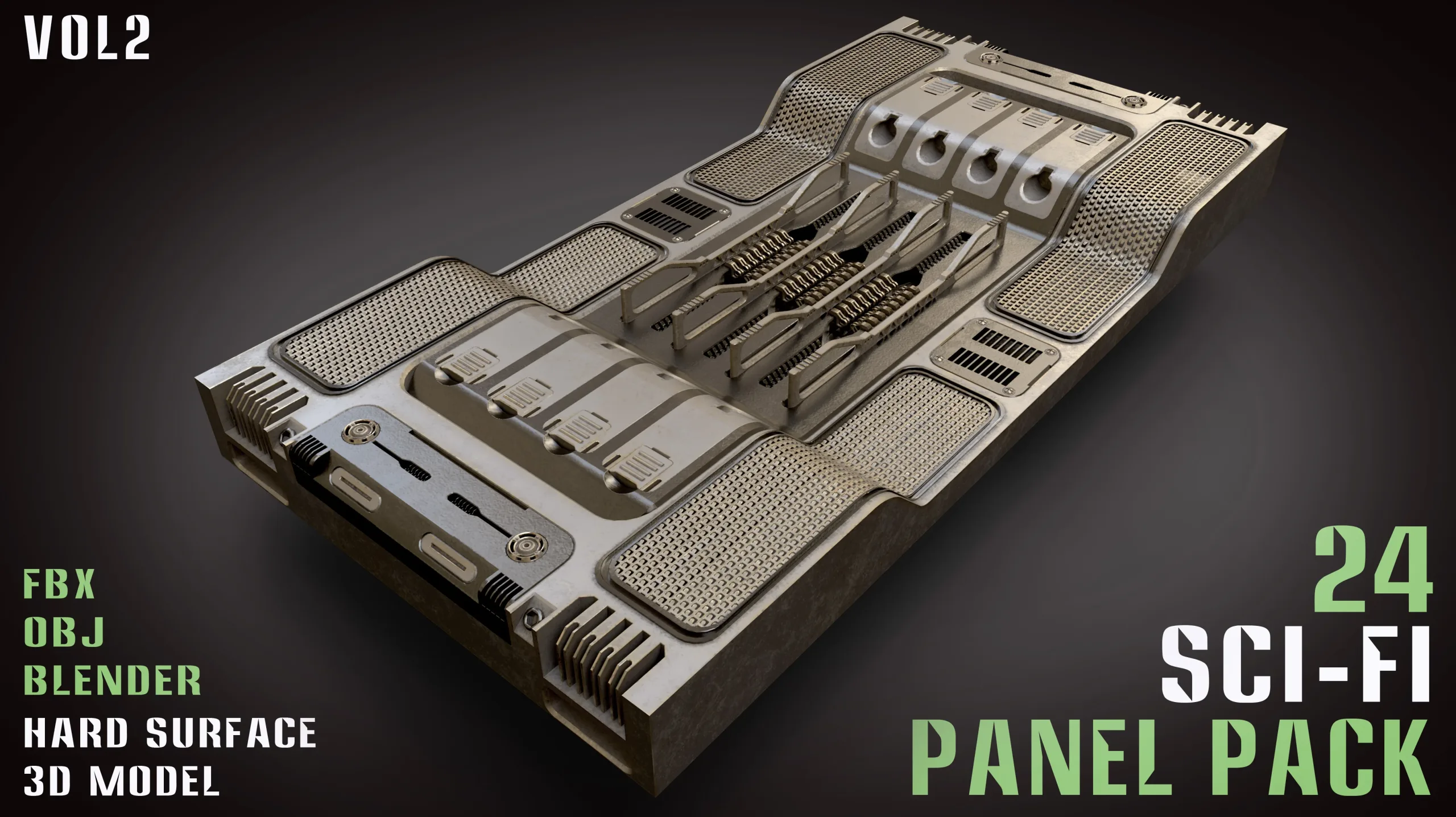 24 Sci-Fi panel pack – vol2