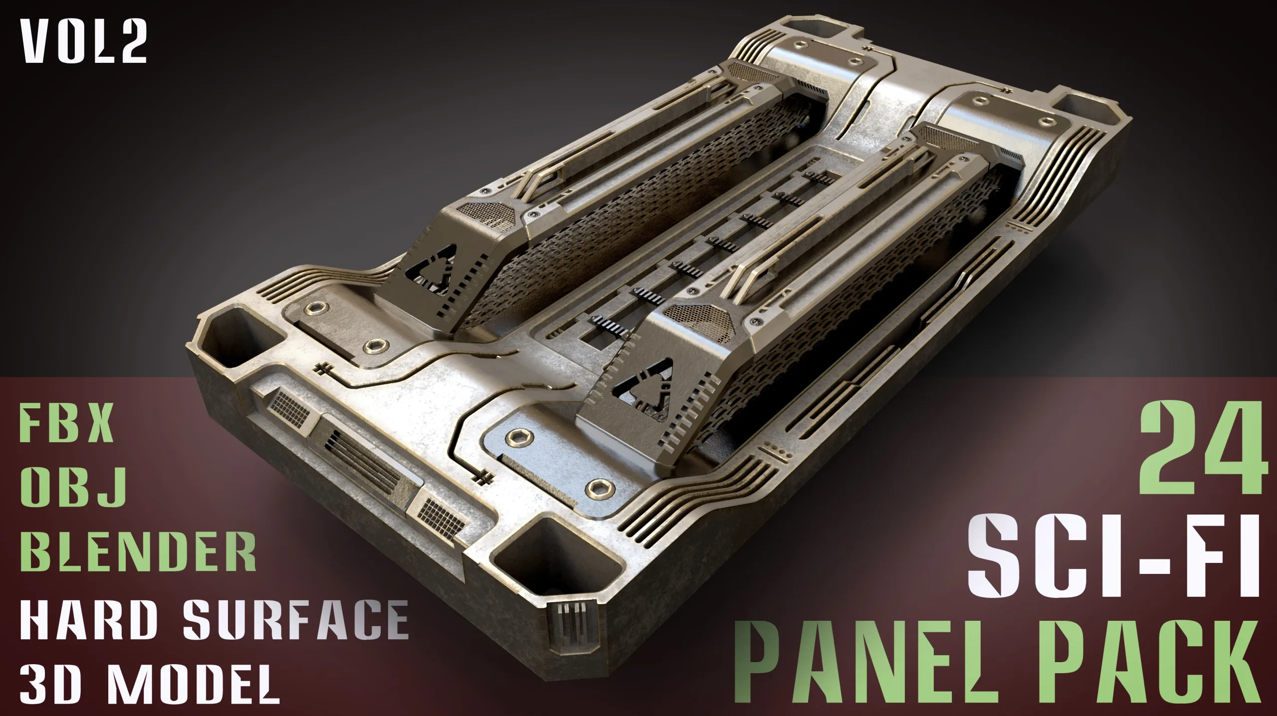 24 Sci-Fi panel pack – vol2