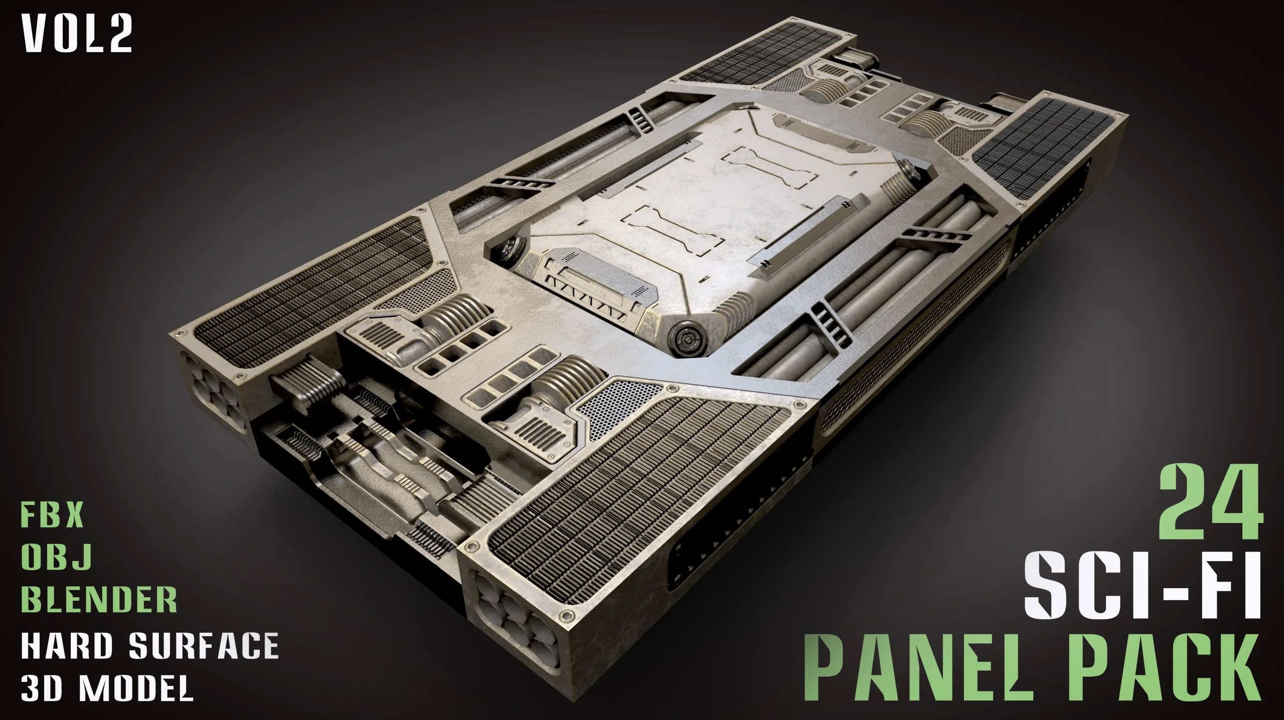 24 Sci-Fi panel pack – vol2