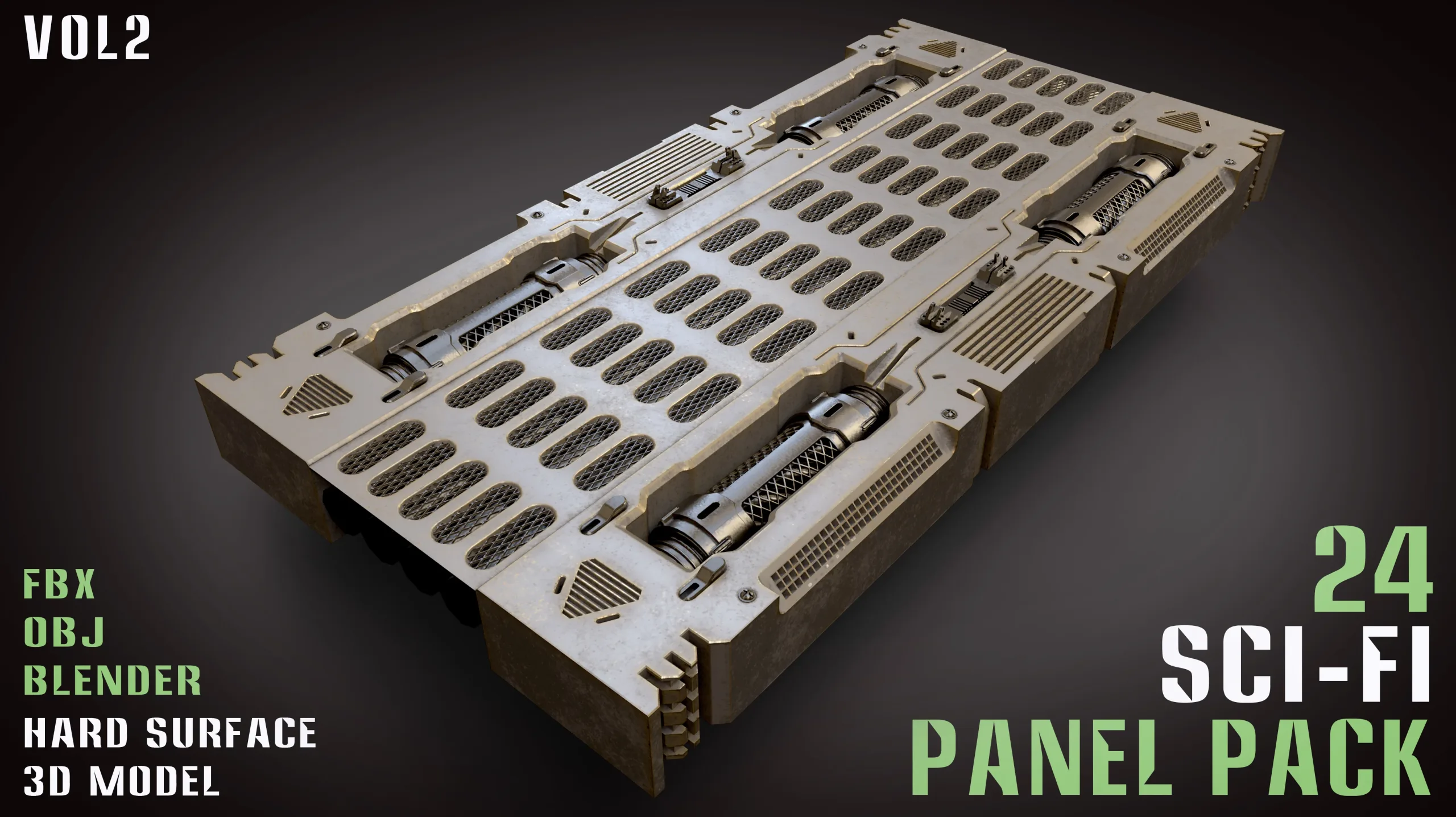 24 Sci-Fi panel pack – vol2