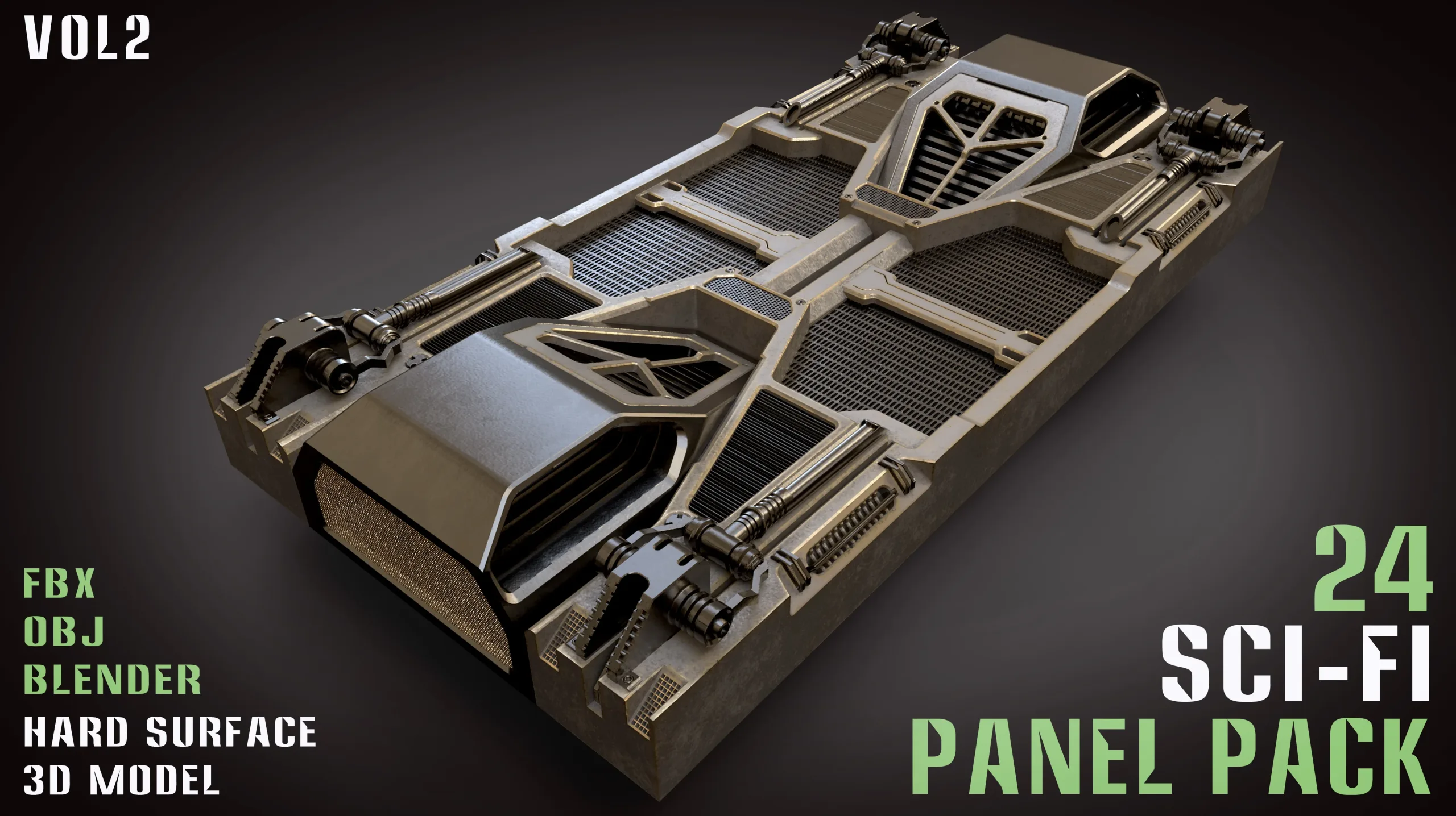 24 Sci-Fi panel pack – vol2