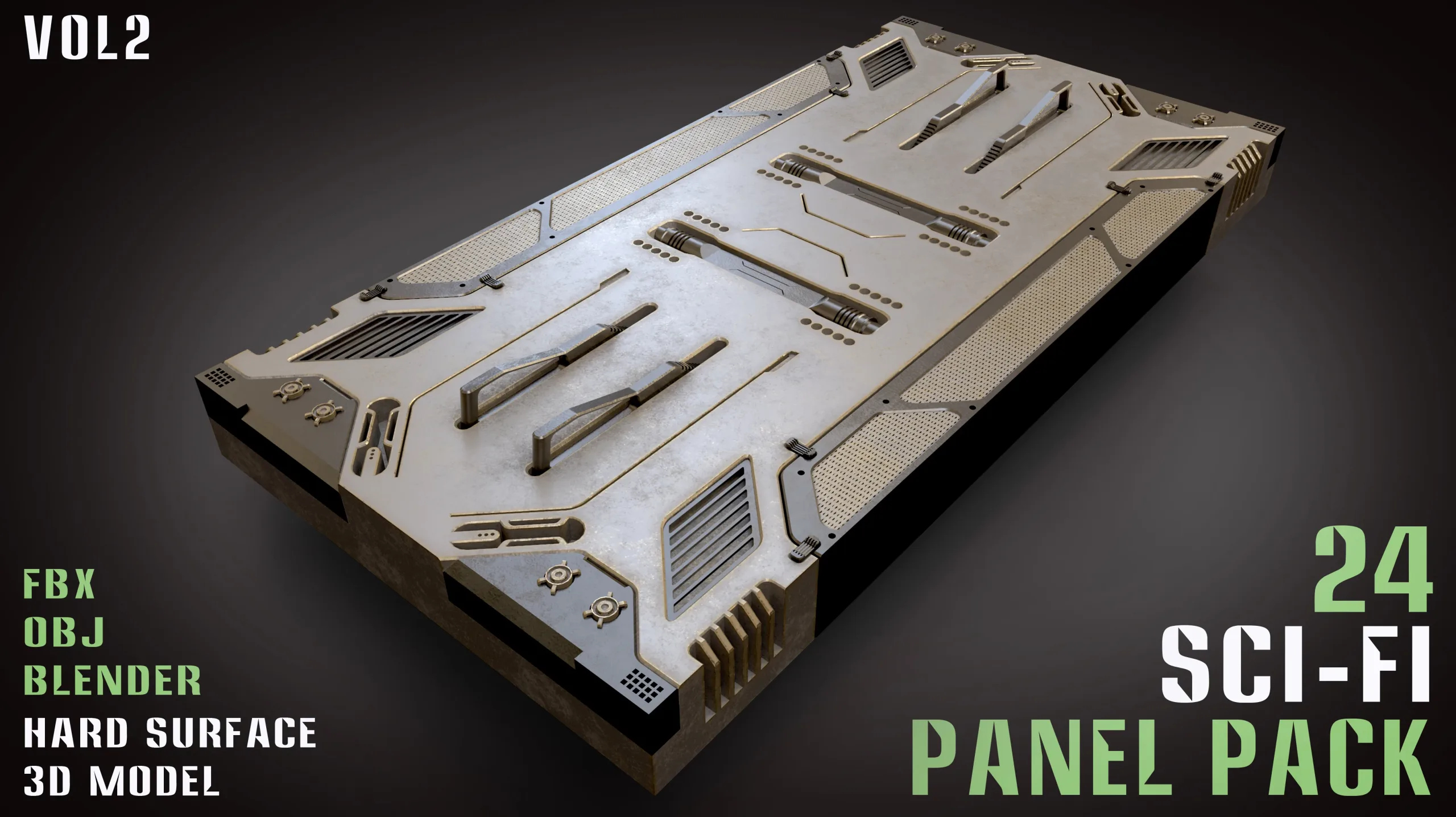 24 Sci-Fi panel pack – vol2