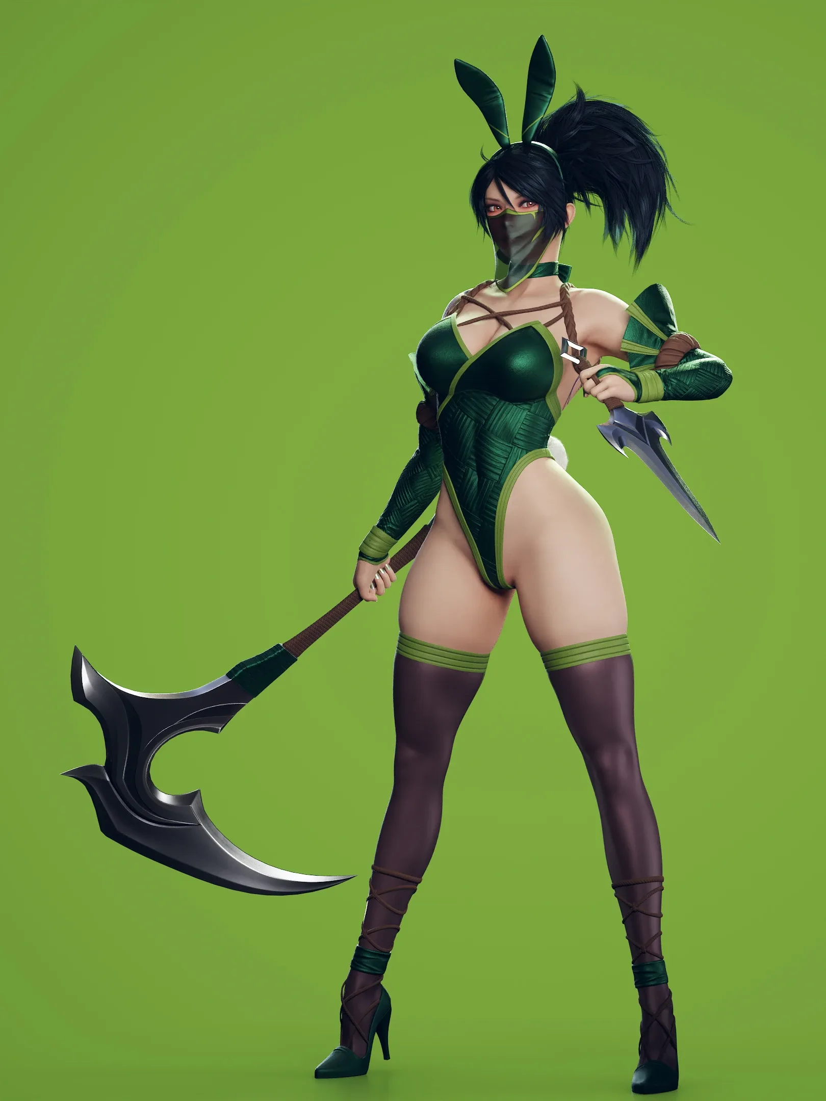 Bunny Akali - Game Ready