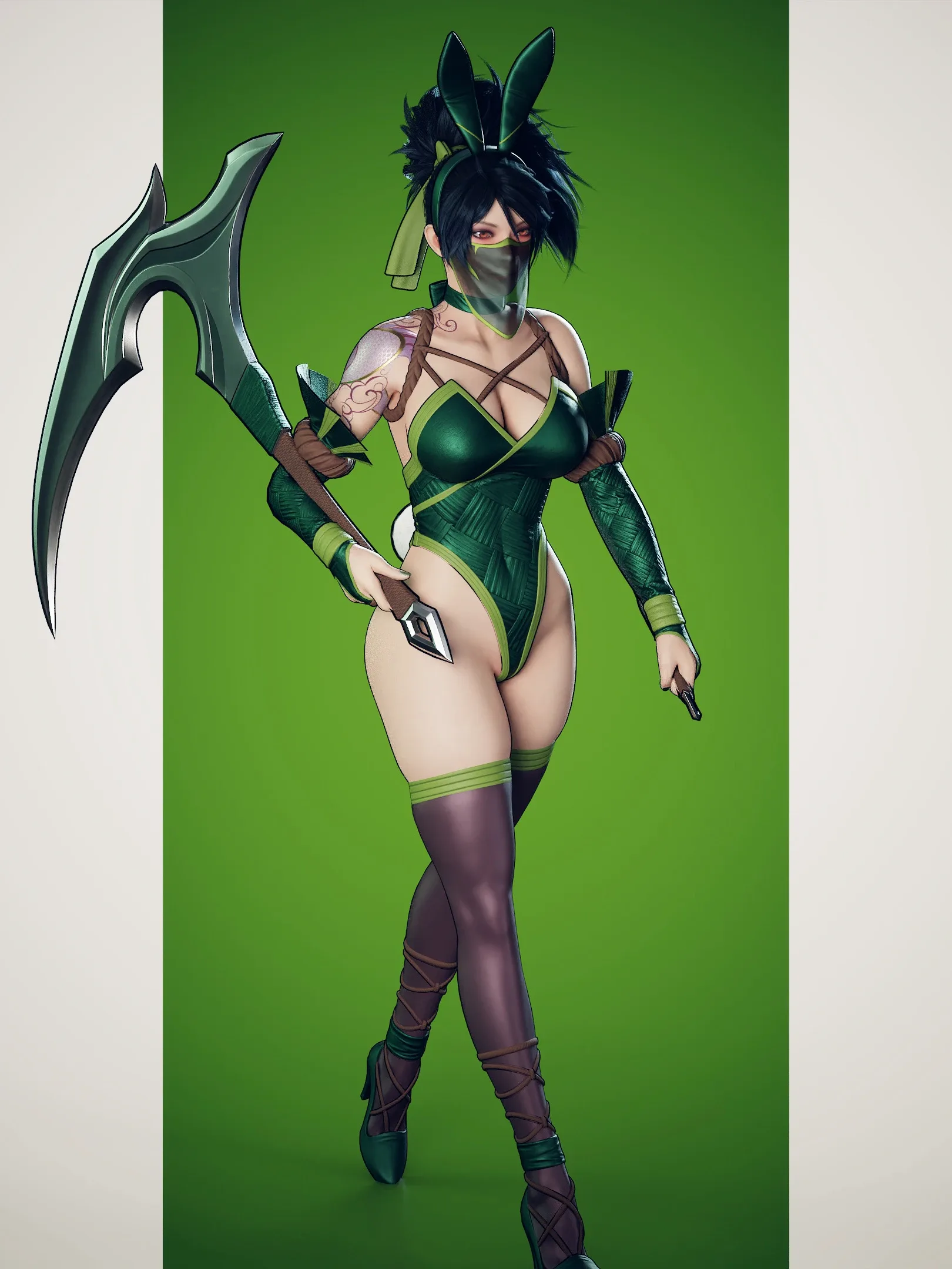 Bunny Akali - Game Ready