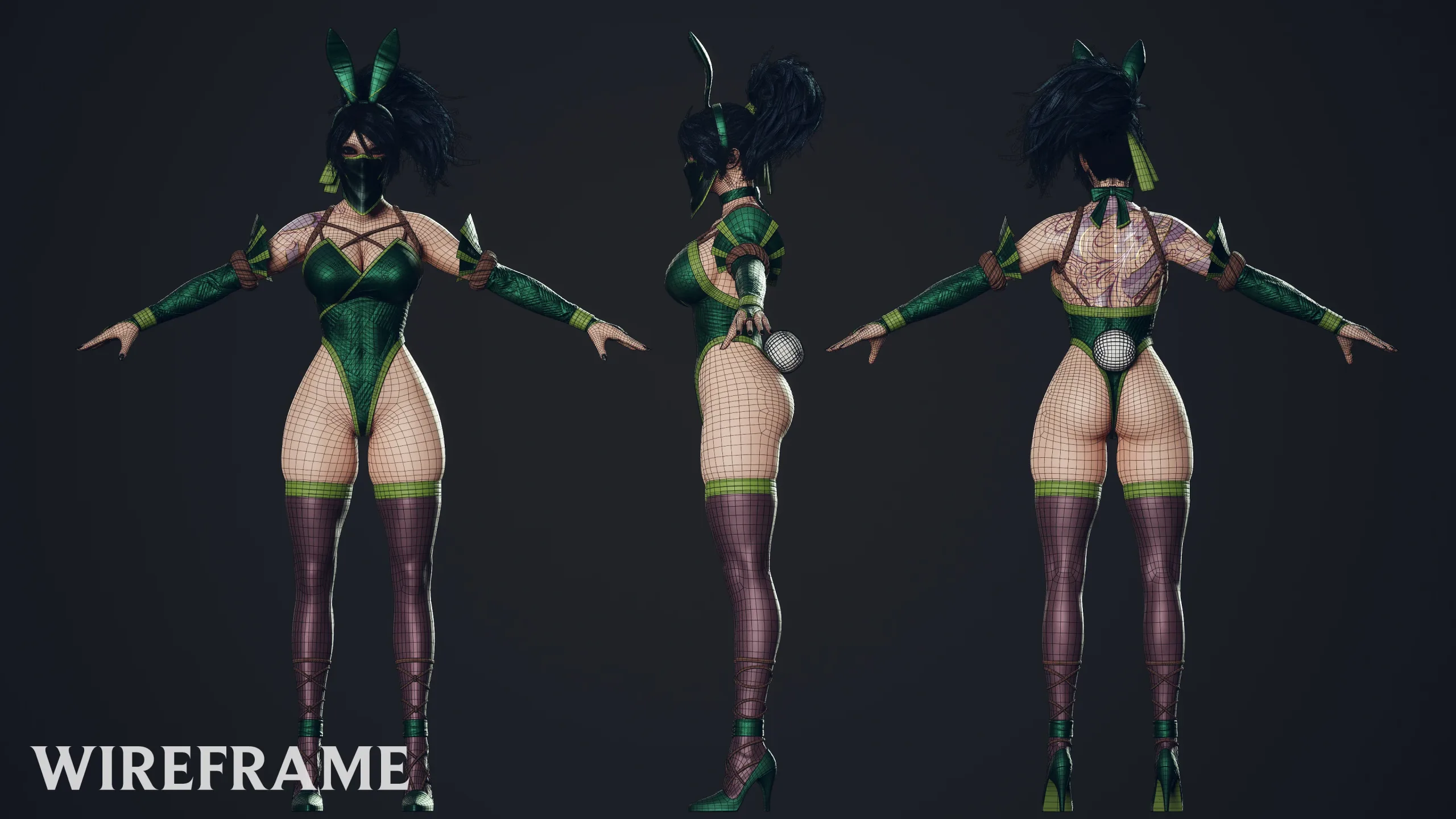 Bunny Akali - Game Ready