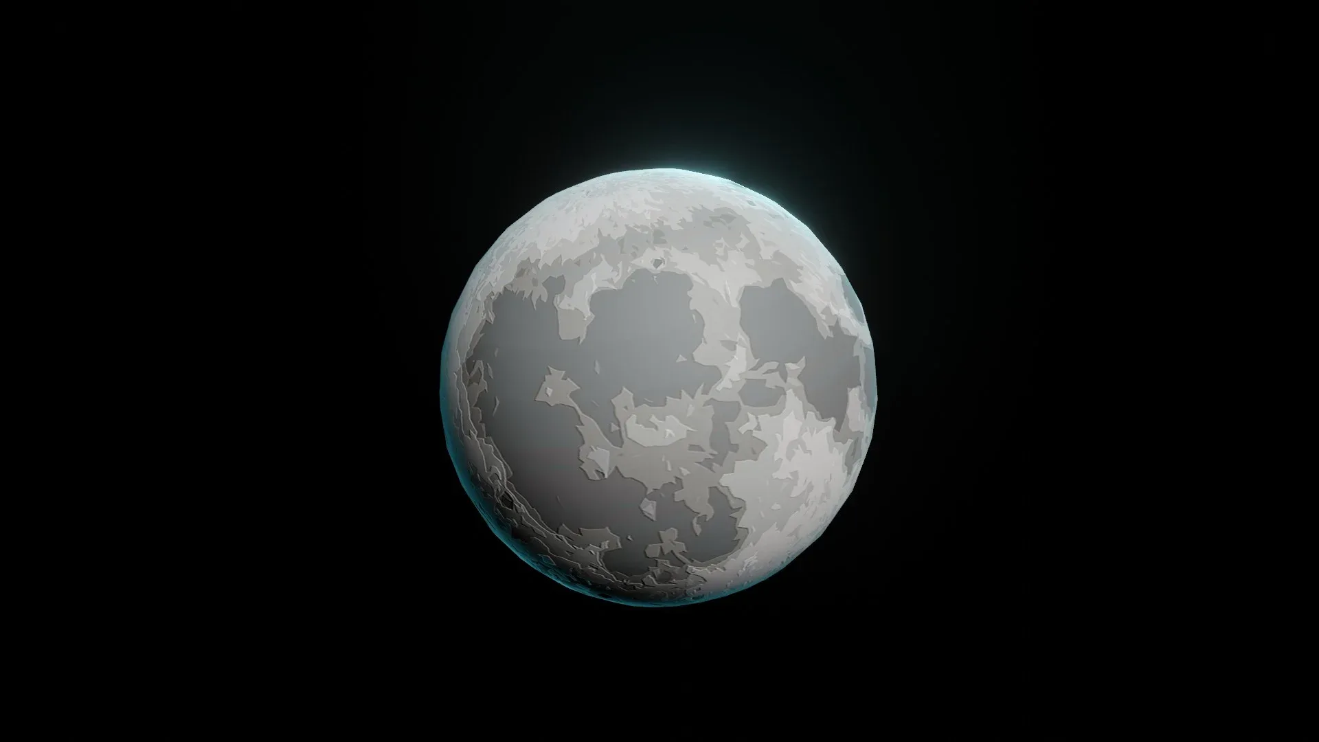 Stylized Solar System 3D Model 2k/4k/8k Textures