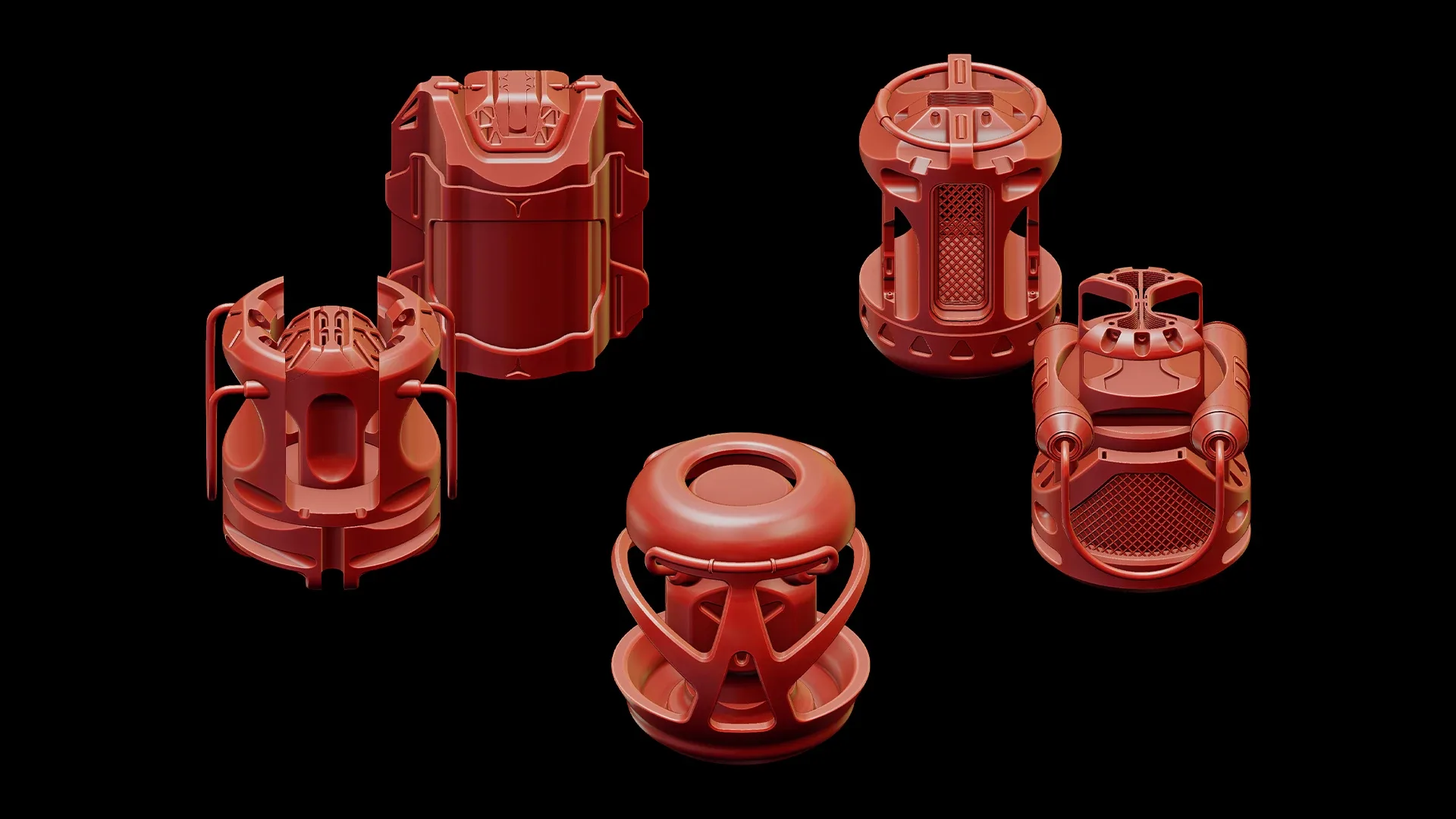 SciFi Barrels set