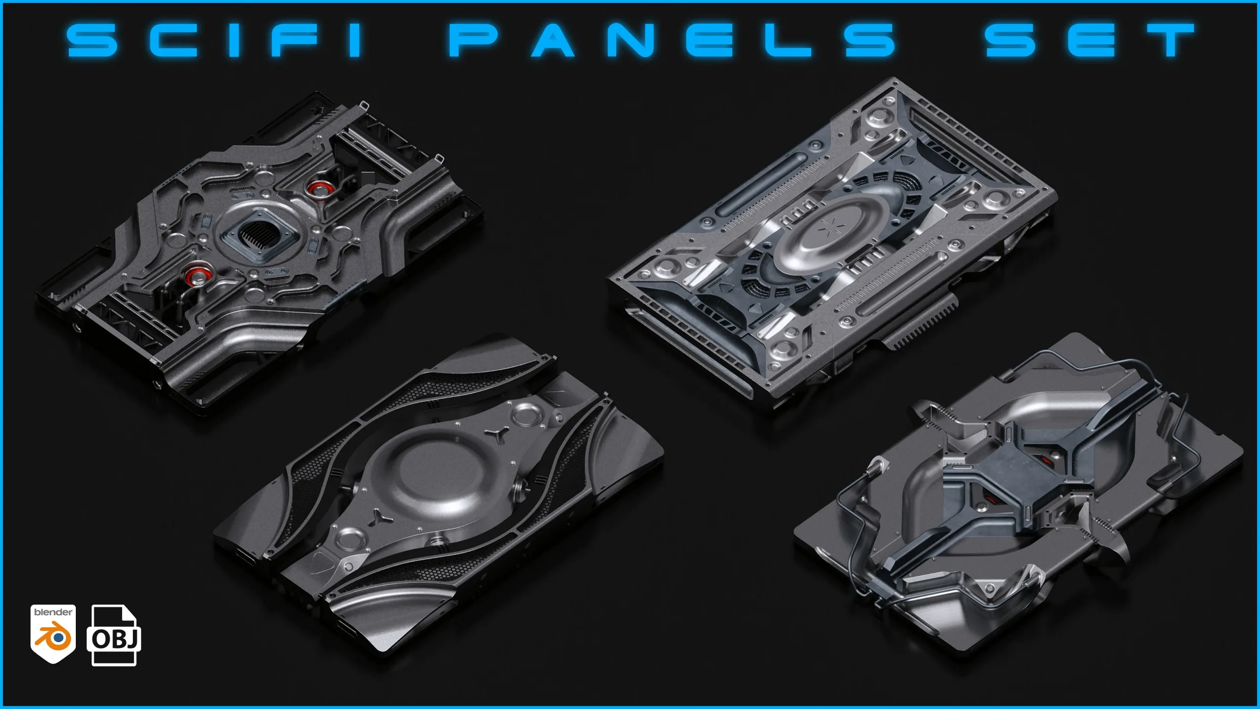 SciFi Panels set