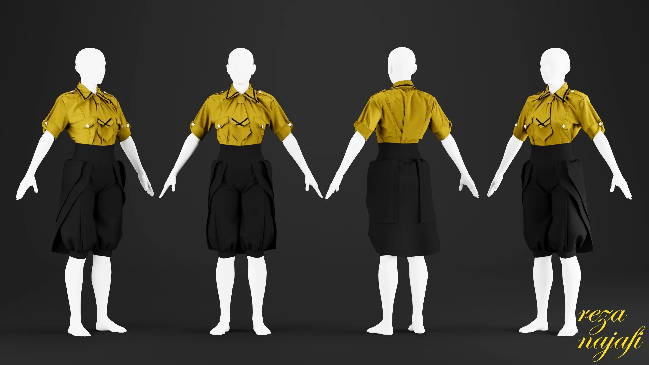 women 's dress for marvelous designer