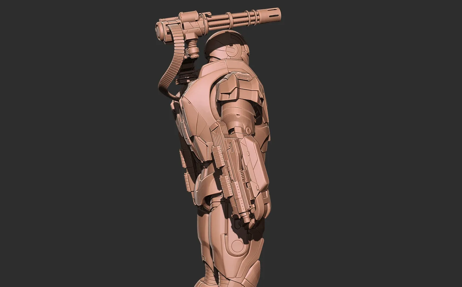 Iron man - War machine Armor 3D print model