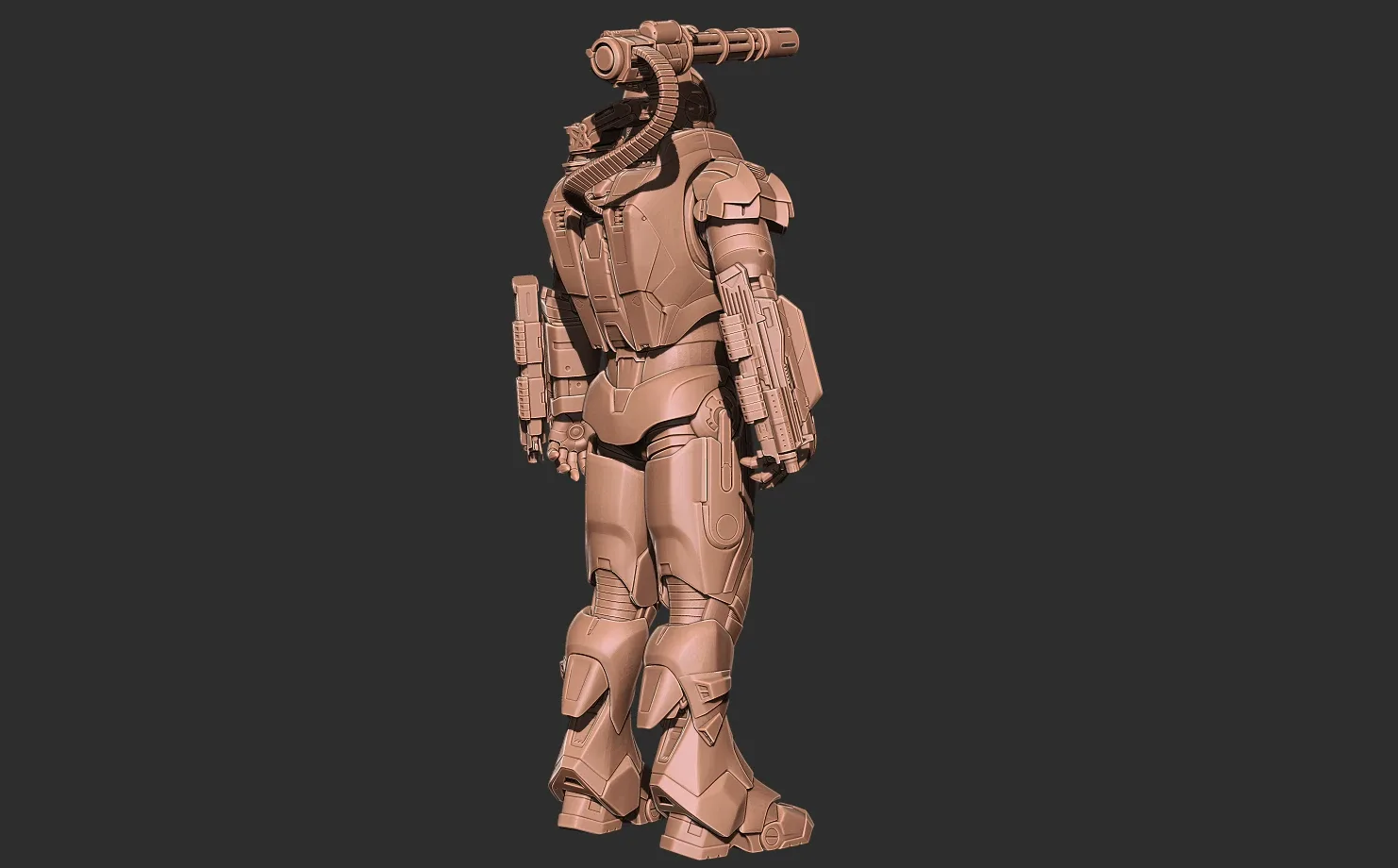 Iron man - War machine Armor 3D print model