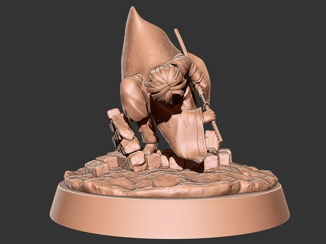 Demon Slayer Zenitsu 3D print model