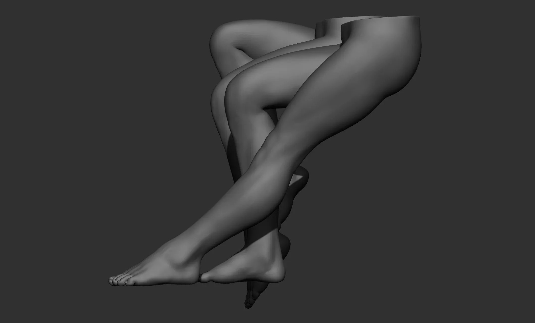 23 Female leg poses