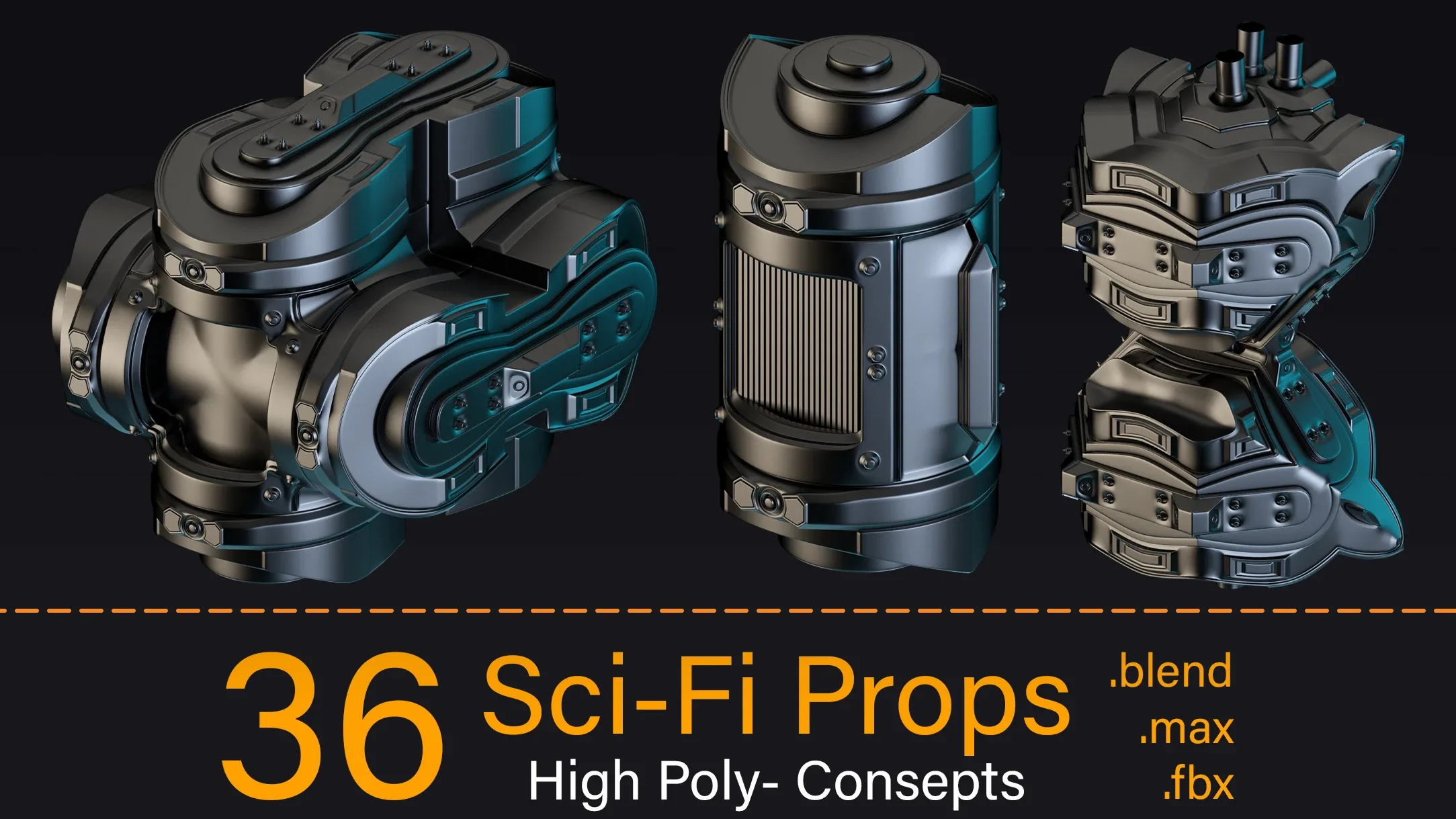 36 Scifi prop consepts