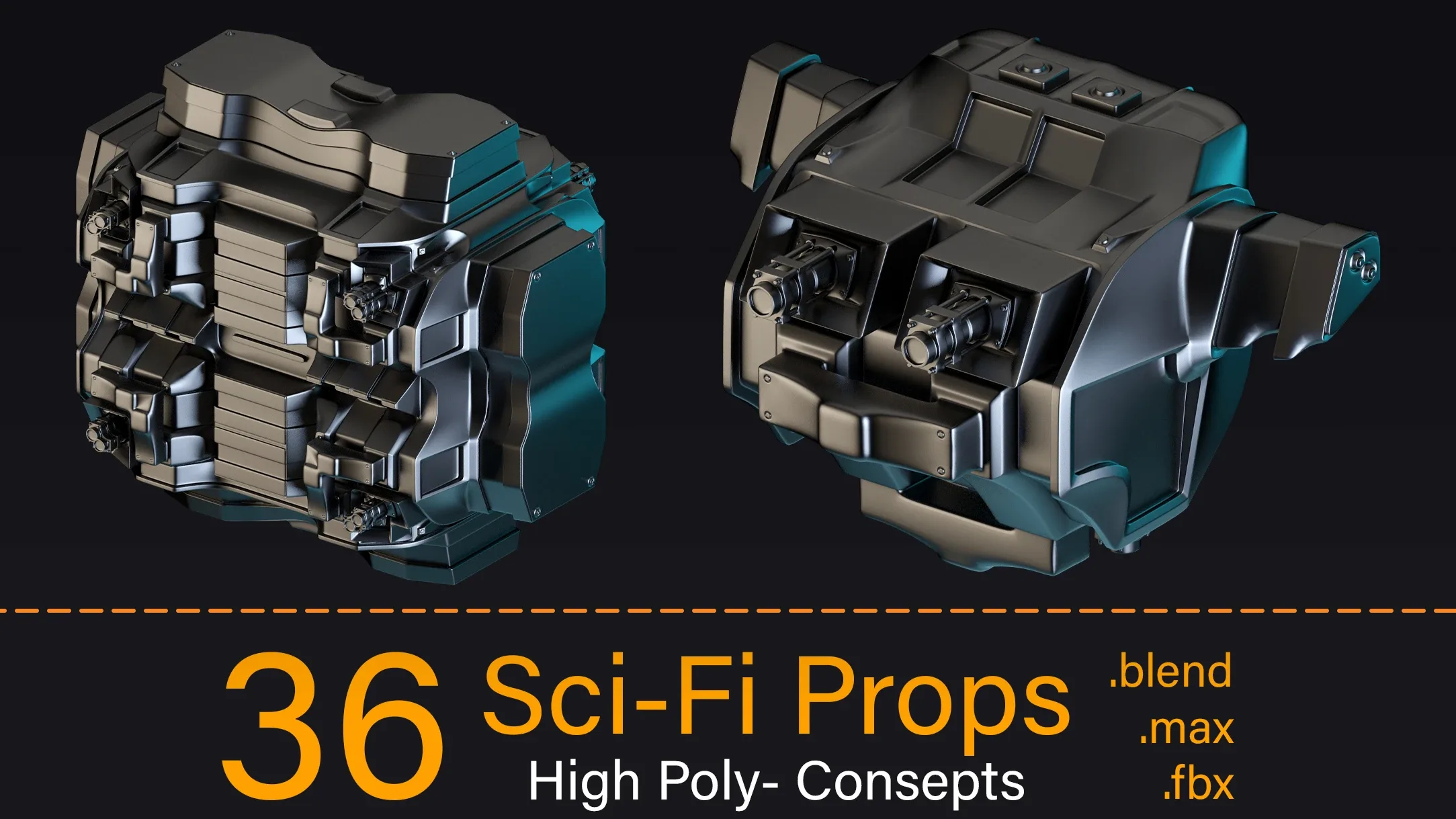 36 Scifi prop consepts