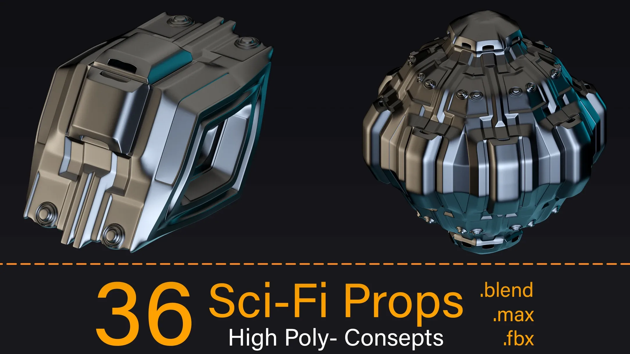 36 Scifi prop consepts