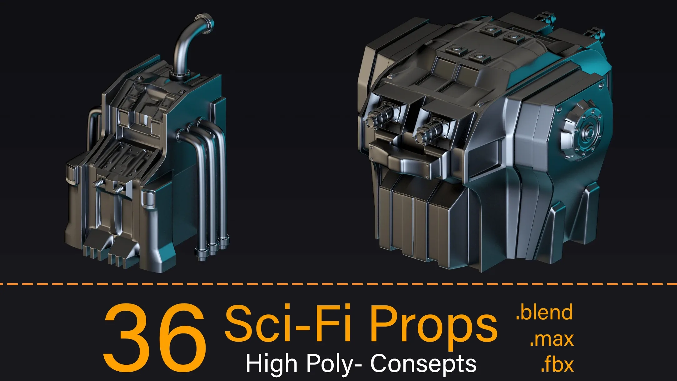 36 Scifi prop consepts