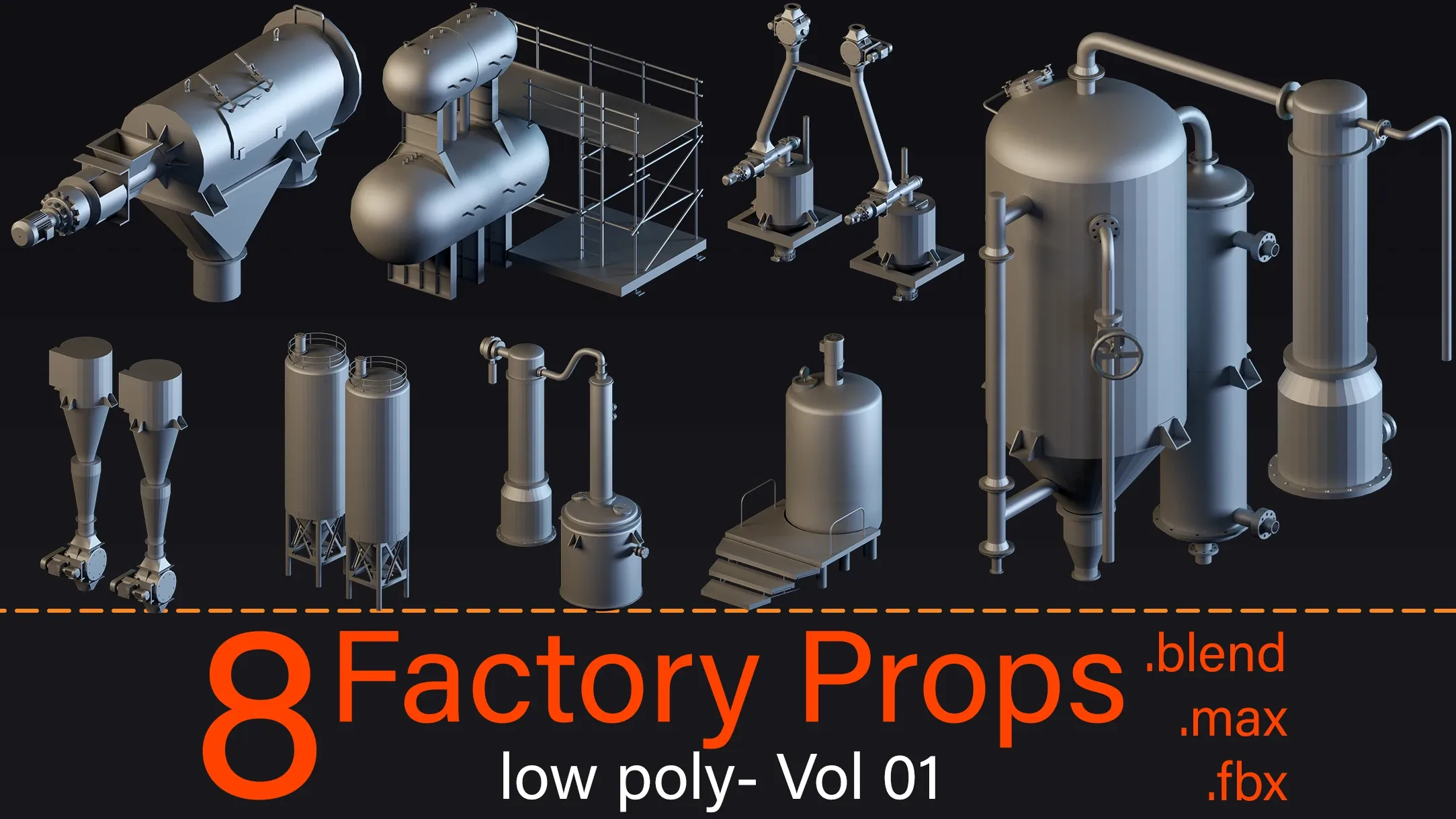 8 Factory props- Vol 01