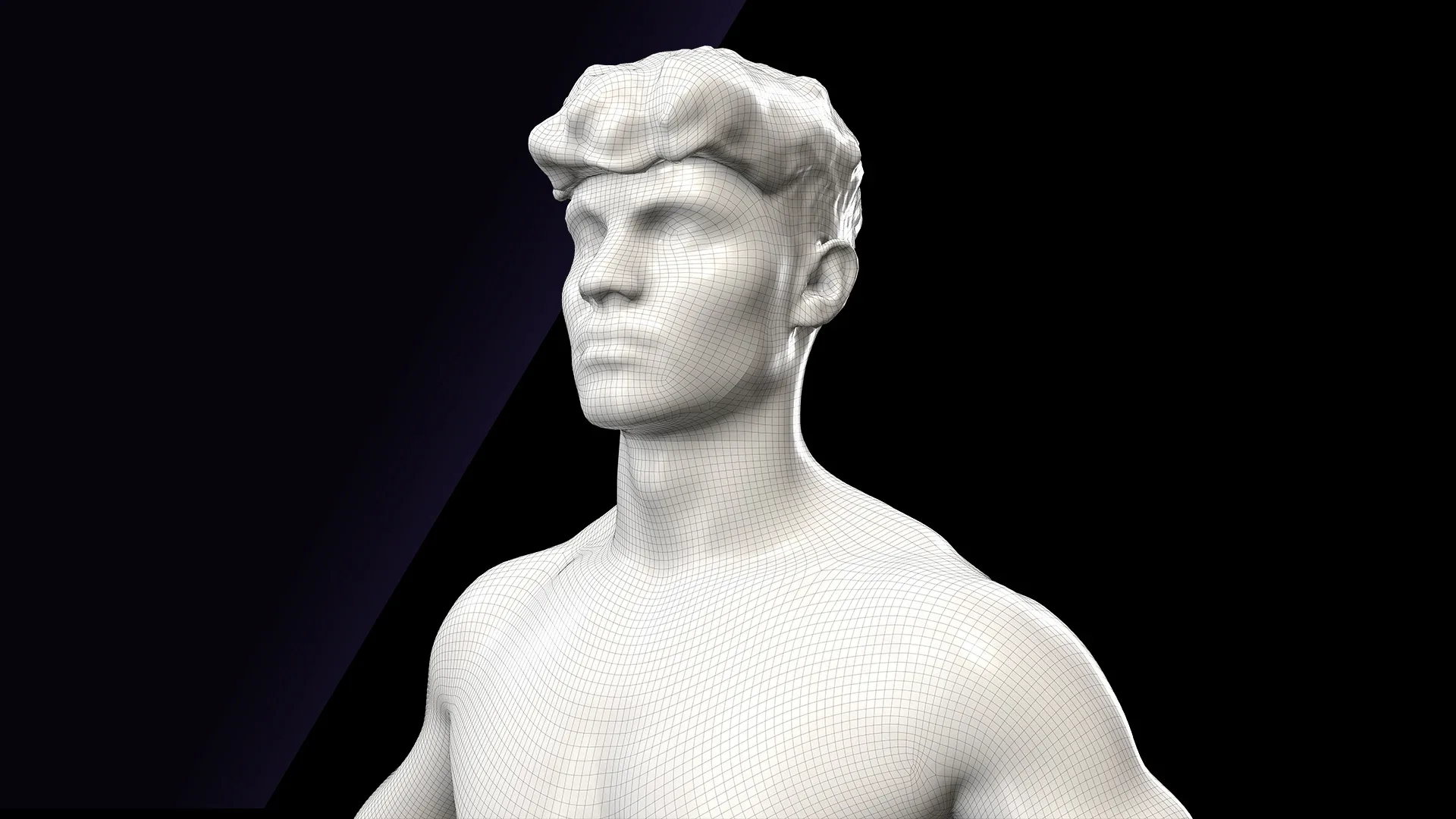 Cleaned A Pose Scan | 3D Model Darren Underwear