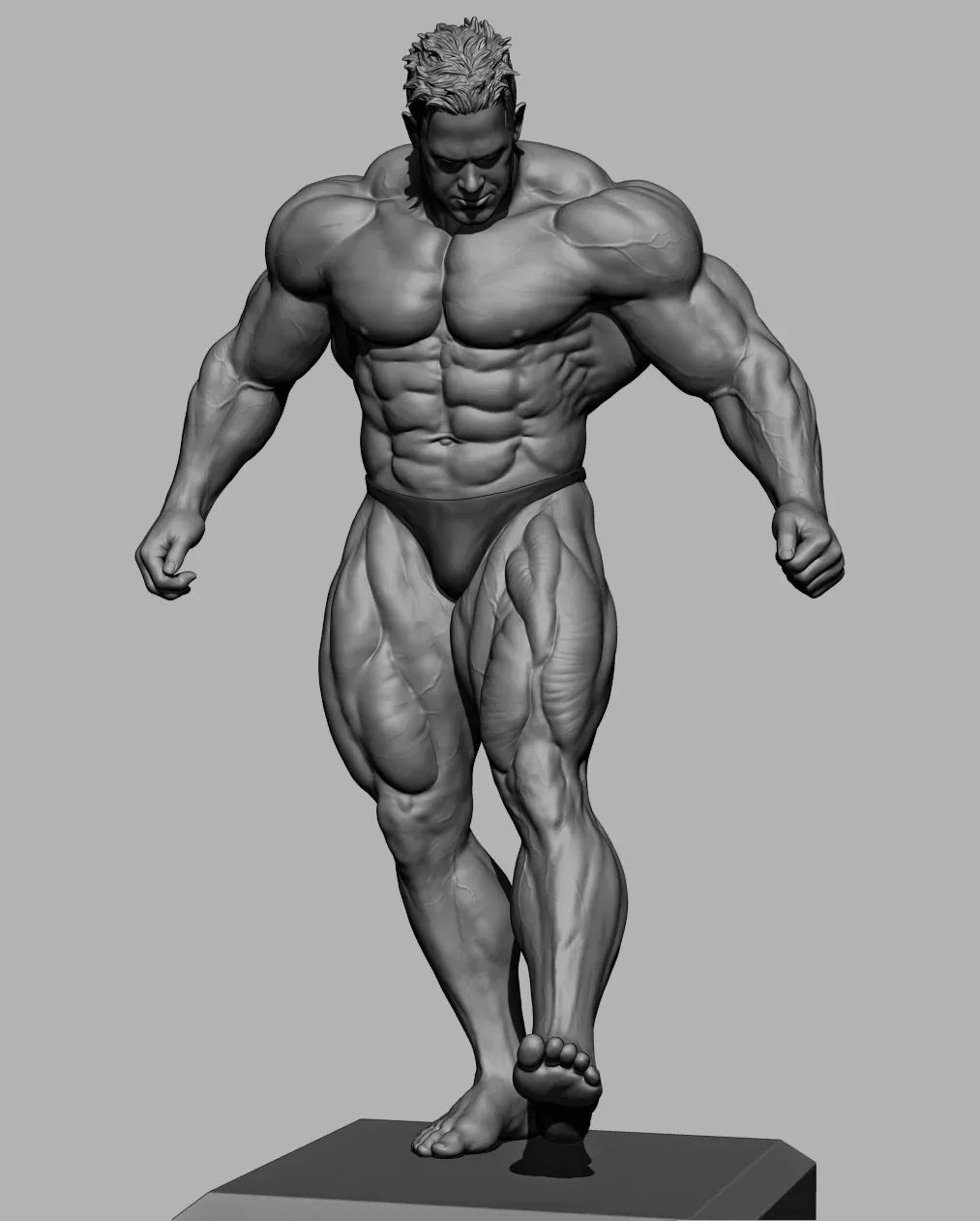 Jay Cutler bodybuilder 3D model