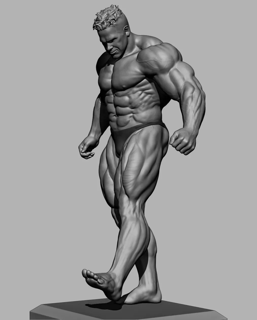Jay Cutler bodybuilder 3D model