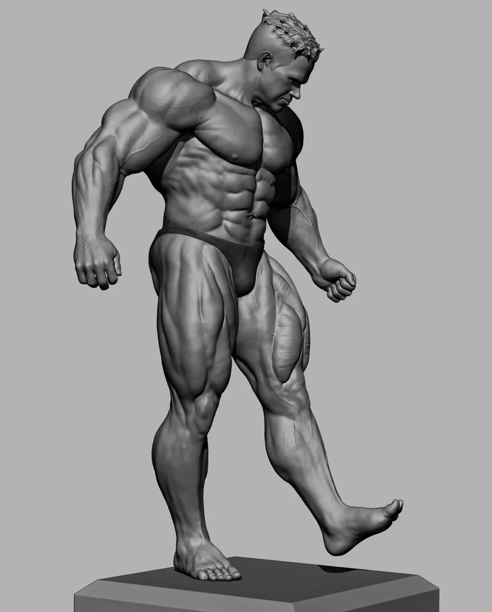 Jay Cutler bodybuilder 3D model