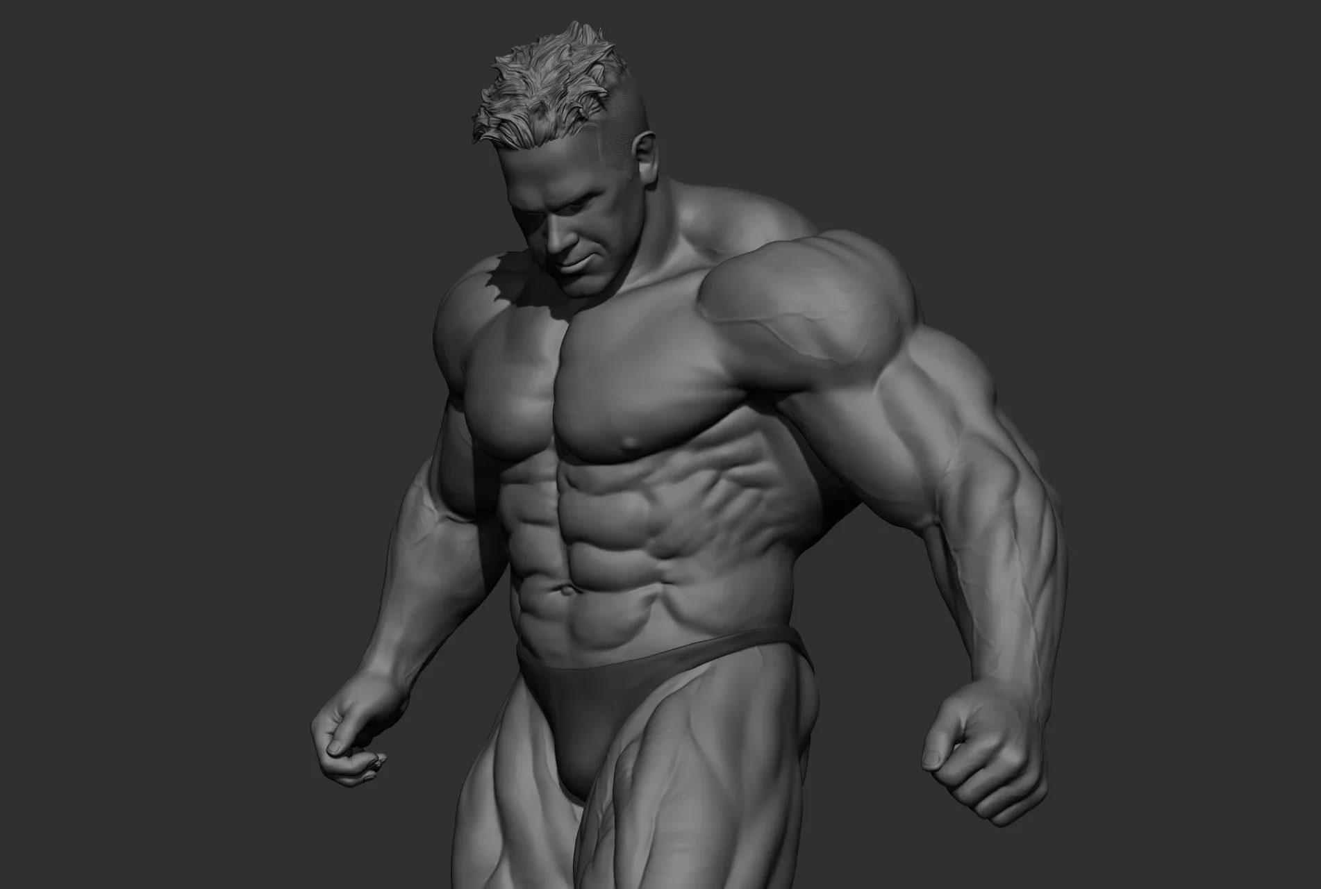 Jay Cutler bodybuilder 3D model