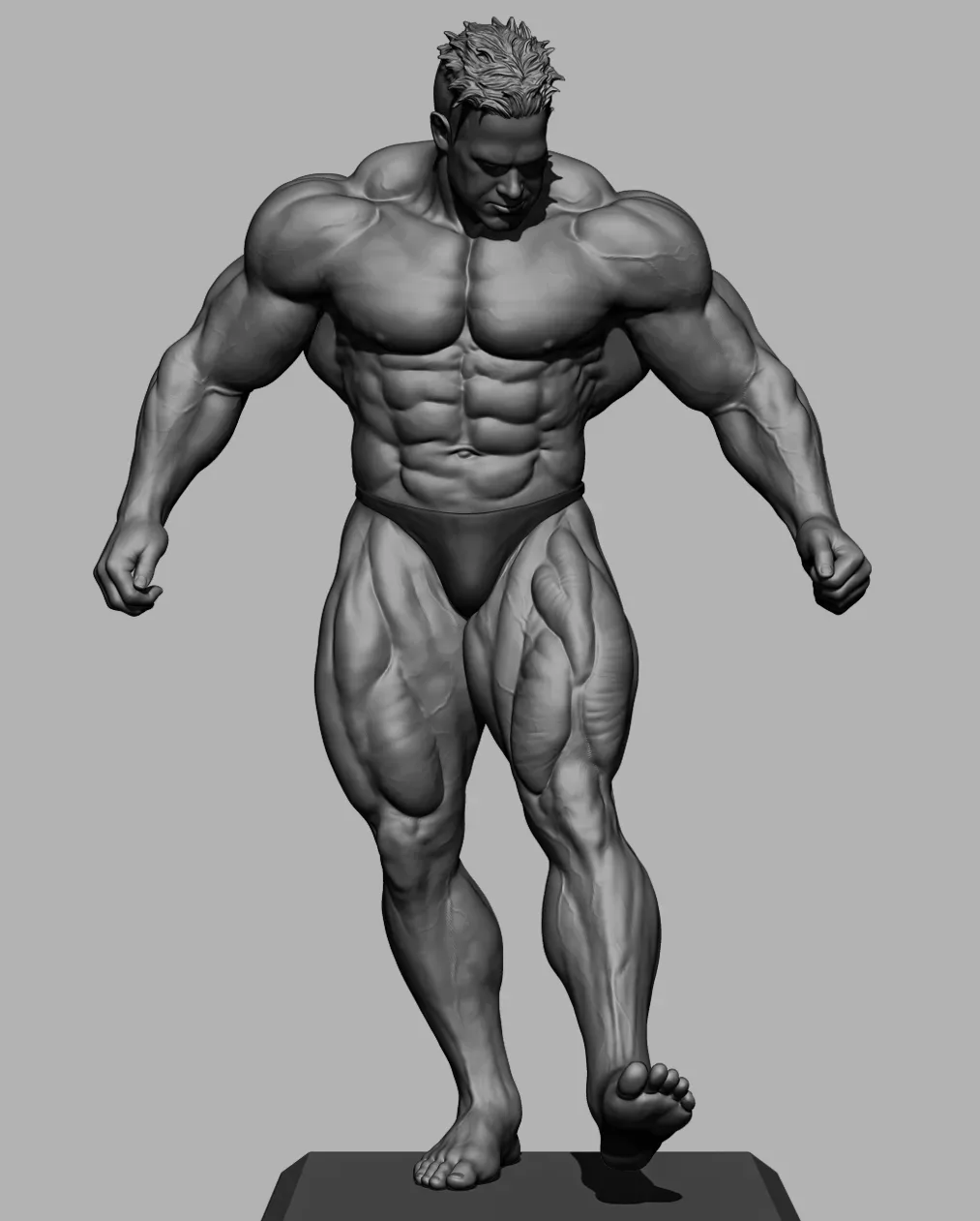 Jay Cutler bodybuilder 3D model