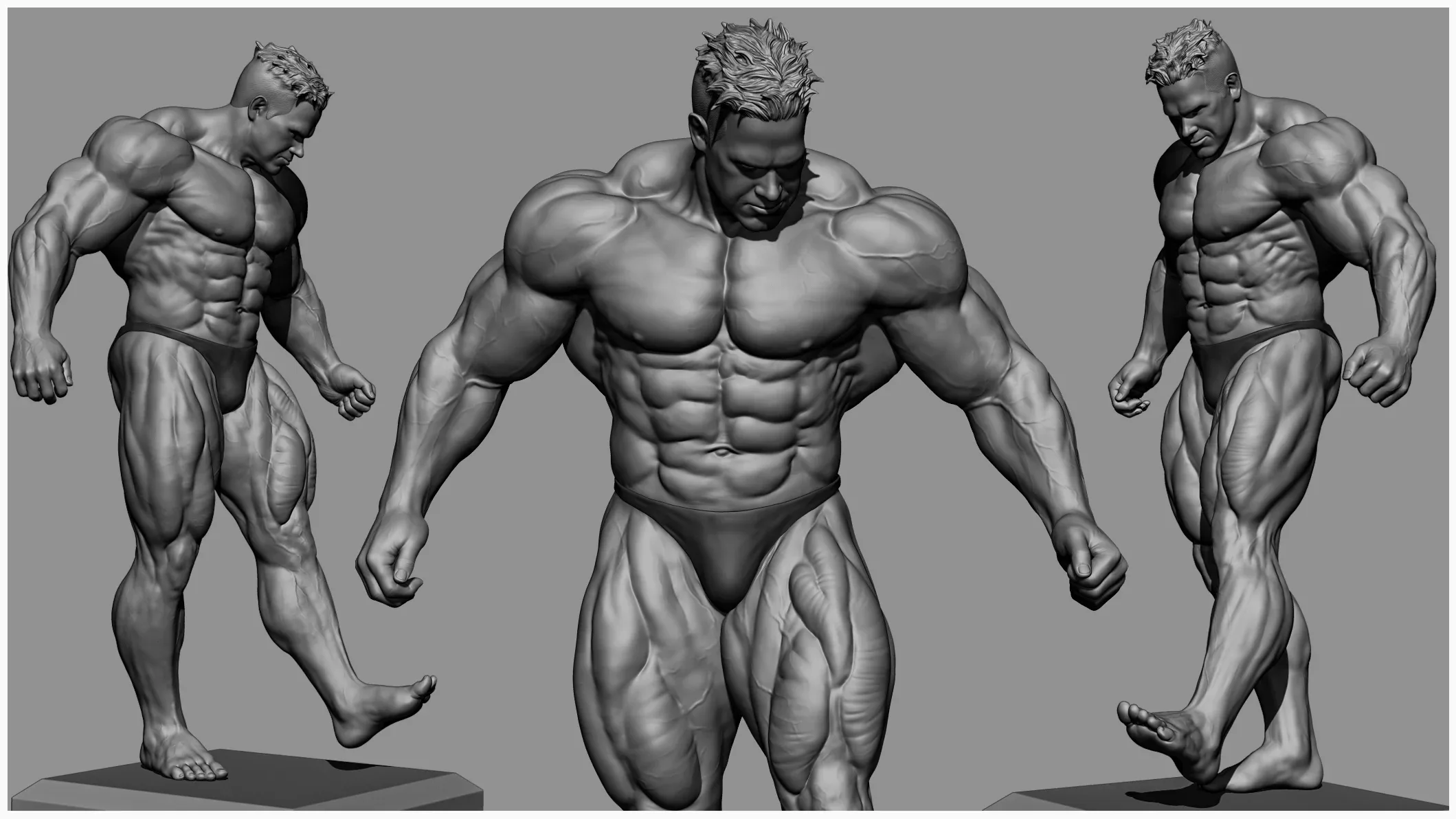 Jay Cutler bodybuilder 3D model