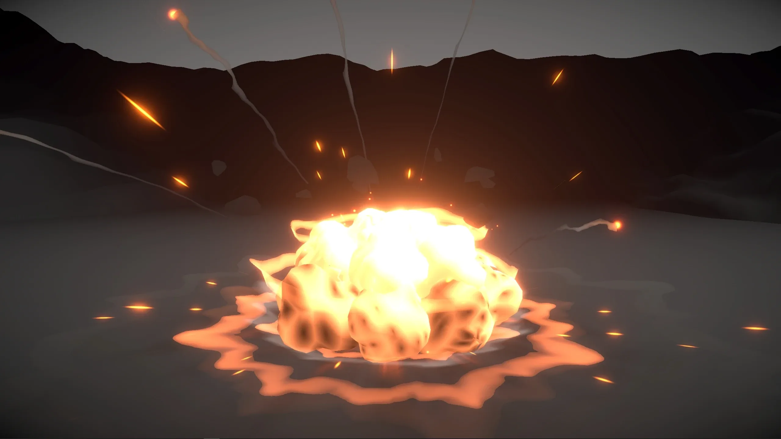 Unique Stylized Explosions Vol.1 - Unity