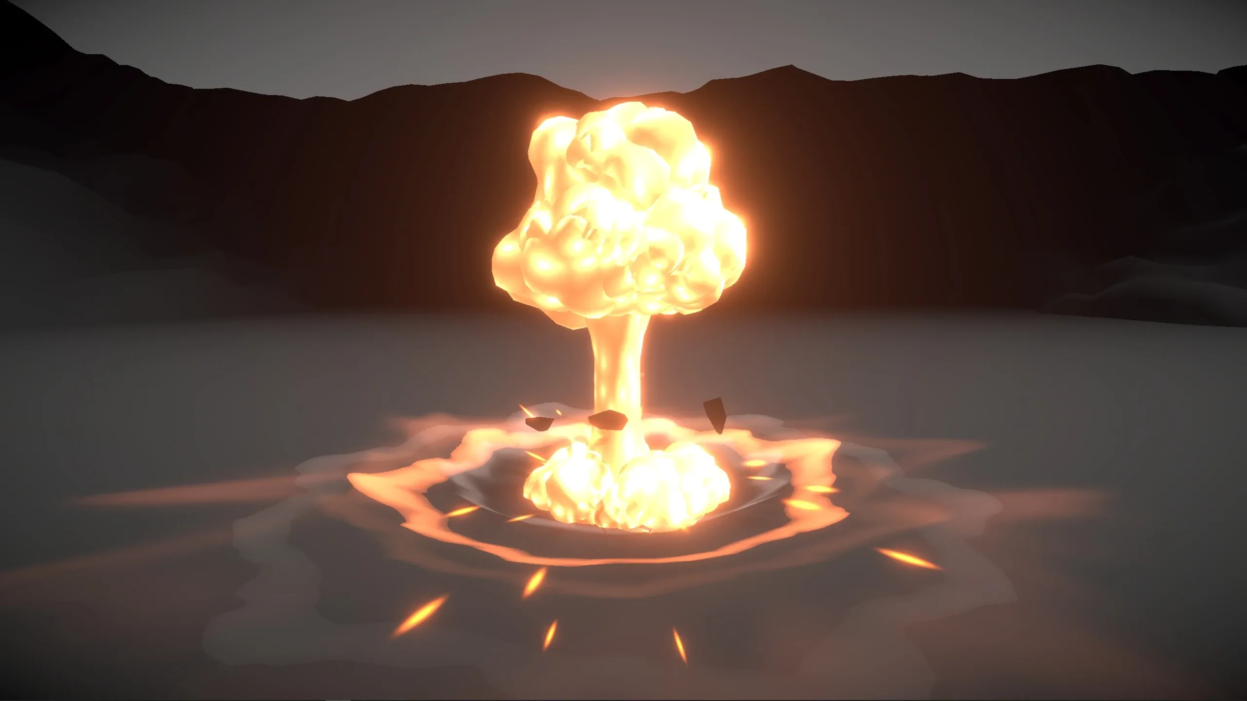 Unique Stylized Explosions Vol.1 - Unity
