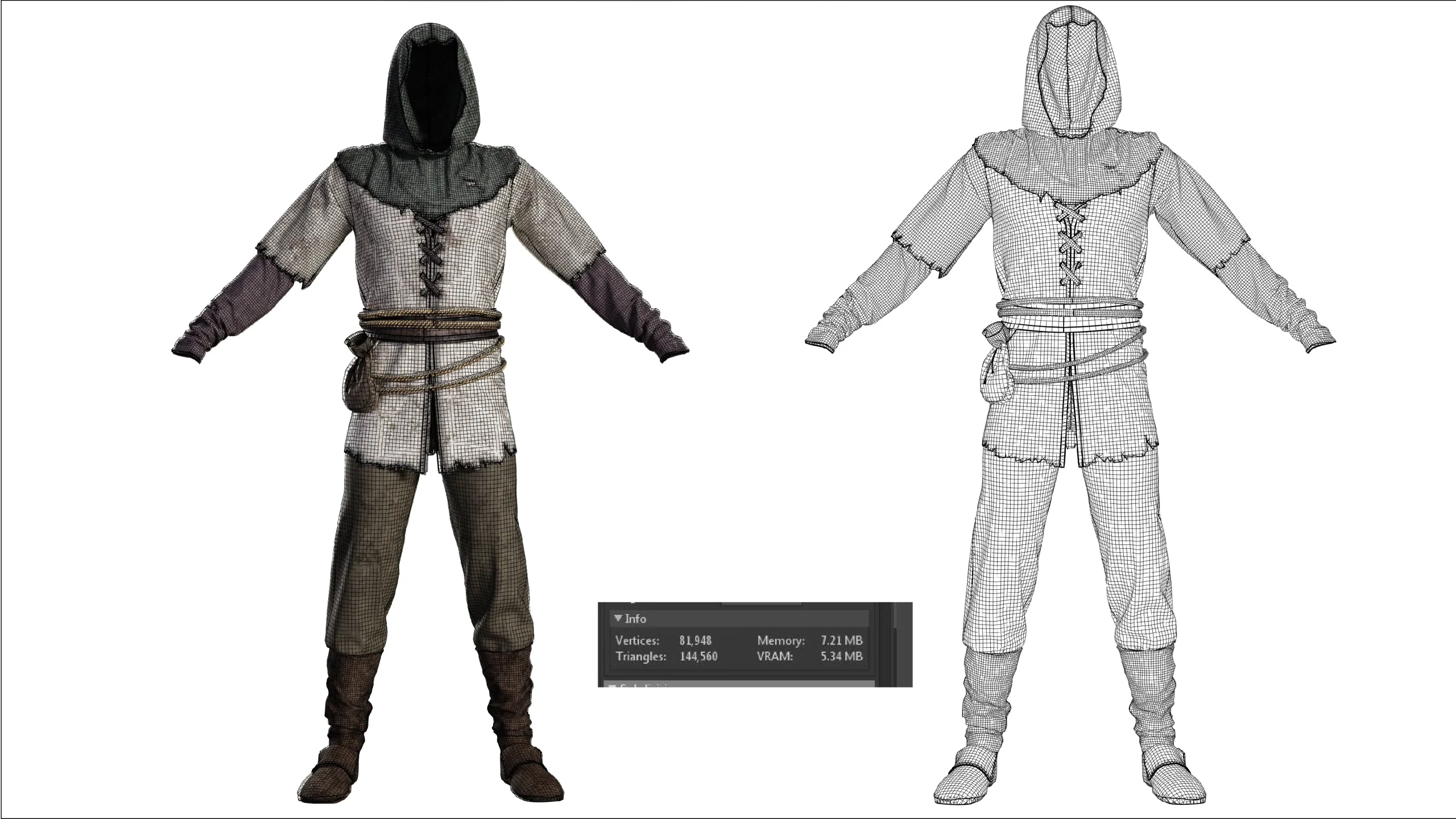 medieval renaissance male clothes + shoes