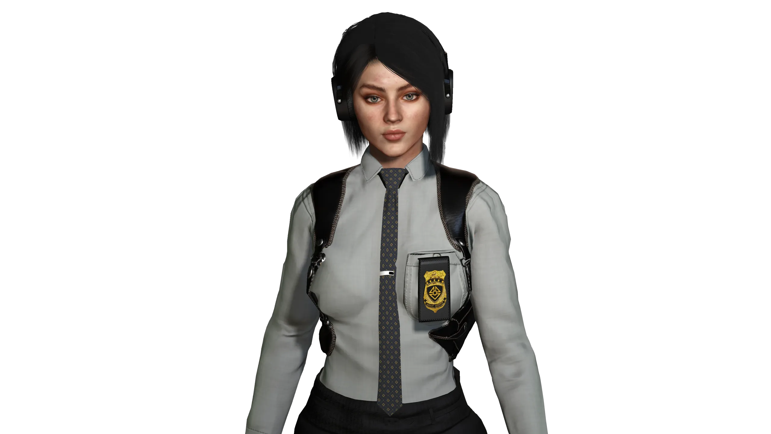 AAA 3D REALISTIC HUMAN CHARACTER - POLICEMAN AND POLICEWOMAN