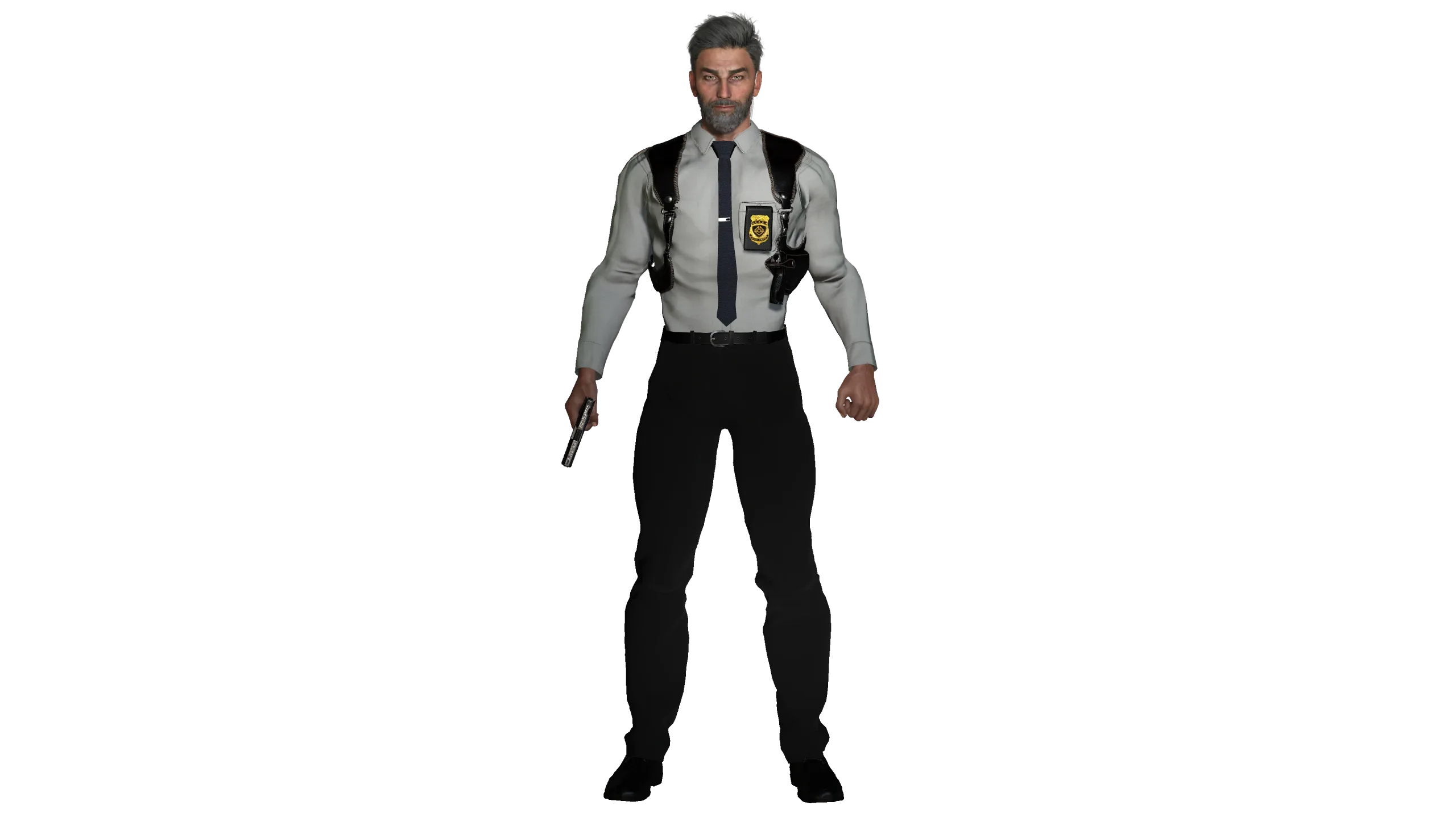 AAA 3D REALISTIC HUMAN CHARACTER - POLICEMAN AND POLICEWOMAN