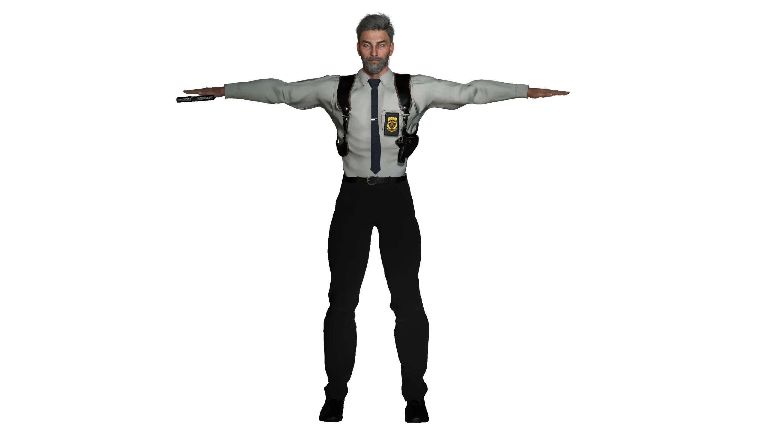 AAA 3D REALISTIC HUMAN CHARACTER - POLICEMAN AND POLICEWOMAN