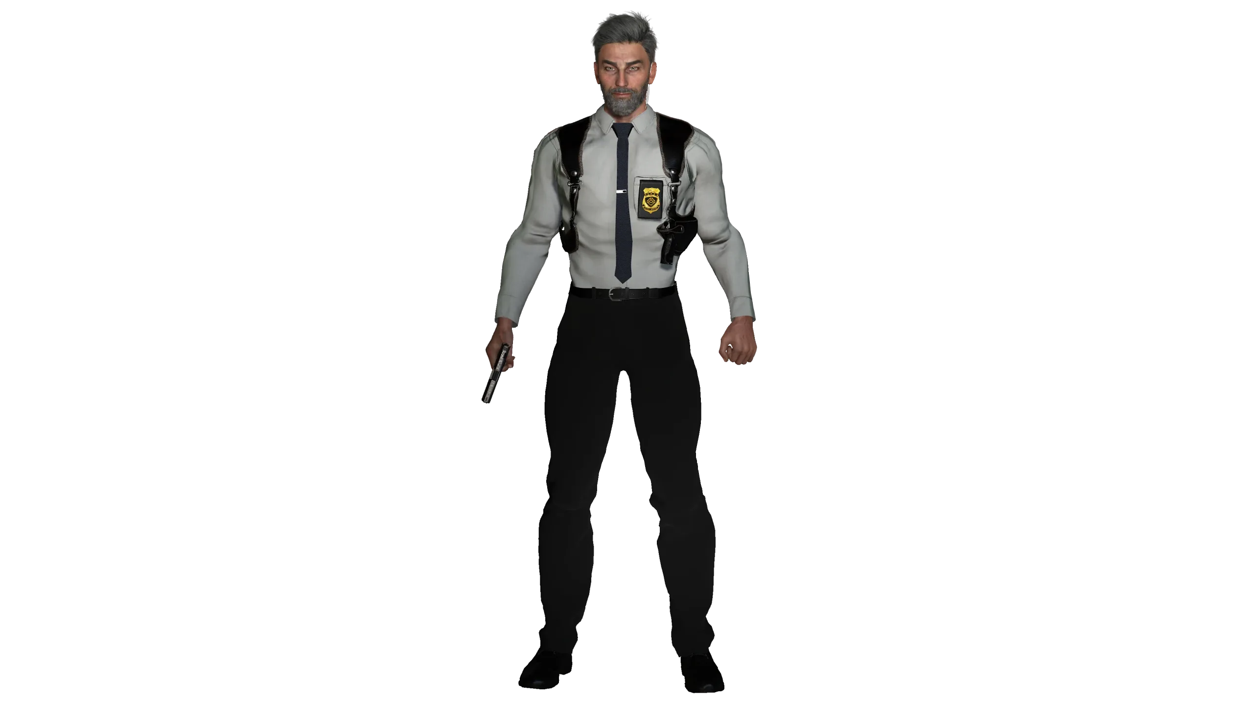 AAA 3D REALISTIC HUMAN CHARACTER - POLICEMAN AND POLICEWOMAN