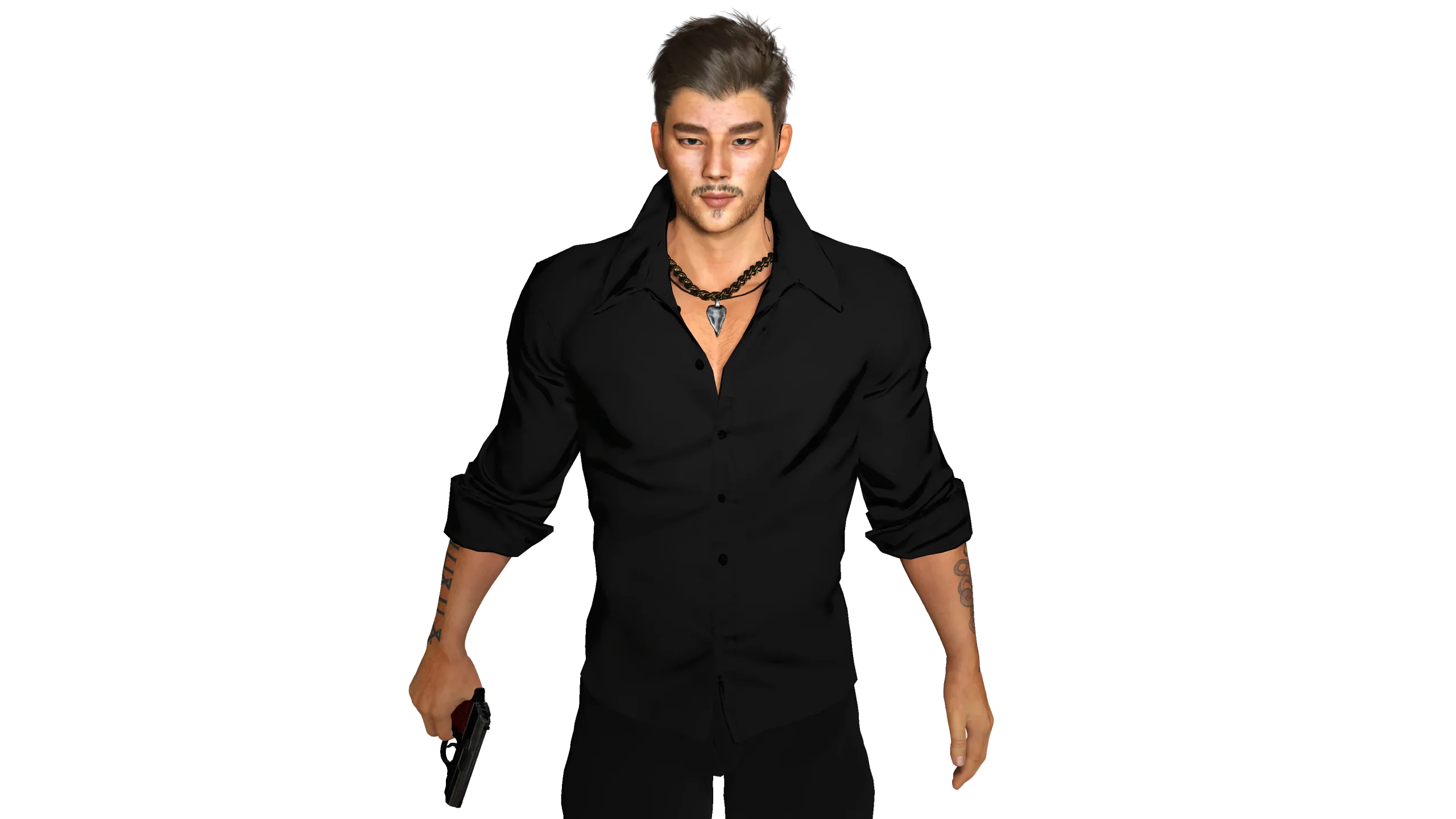 AAA 3D REALISTIC ASIAN MALE CHARACTER - BUSINESSMAN ASIAN