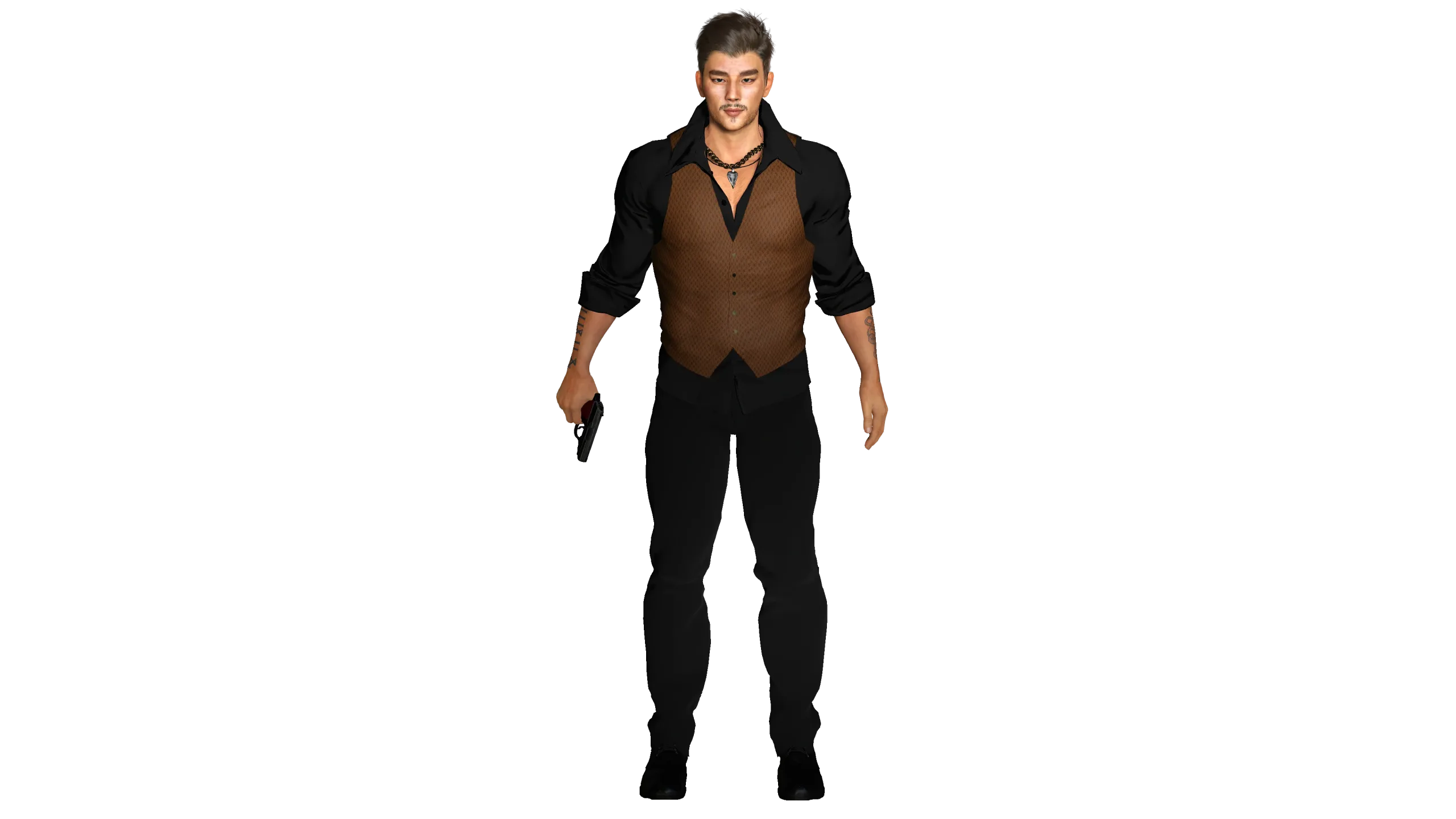 AAA 3D REALISTIC ASIAN MALE CHARACTER - BUSINESSMAN ASIAN