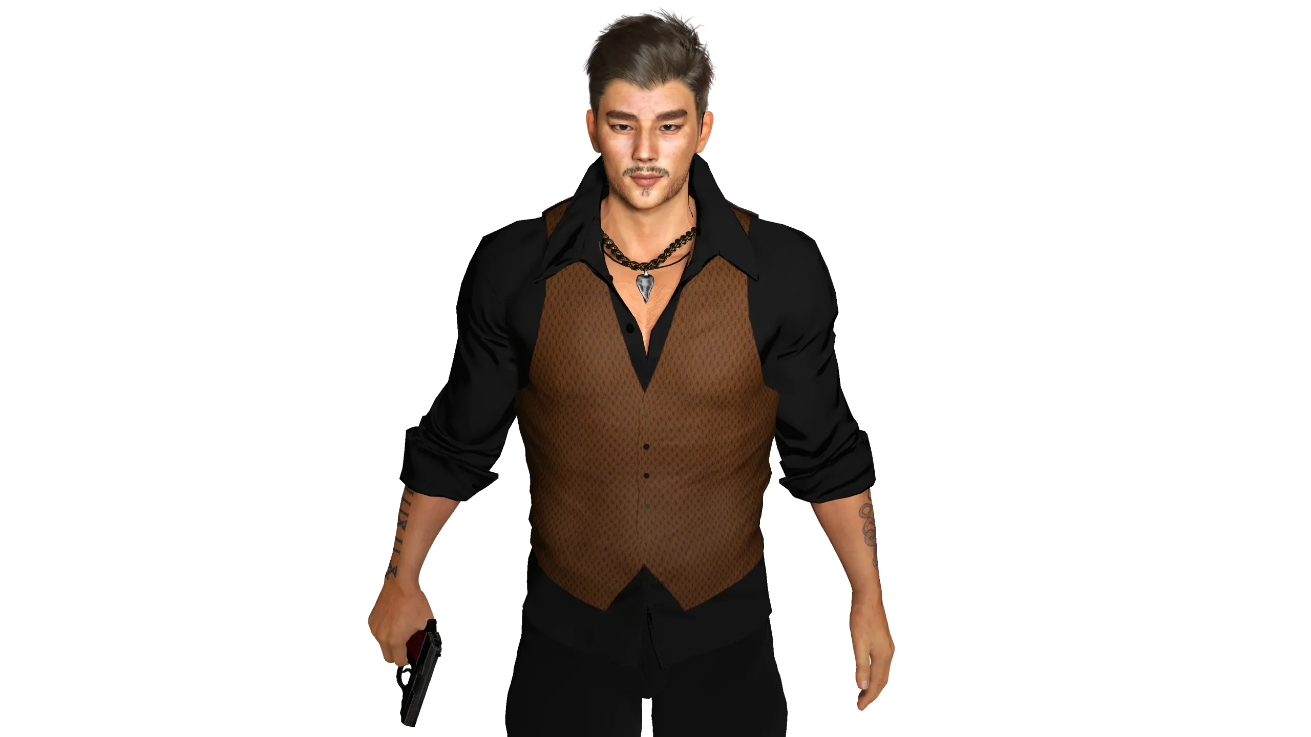 AAA 3D REALISTIC ASIAN MALE CHARACTER - BUSINESSMAN ASIAN