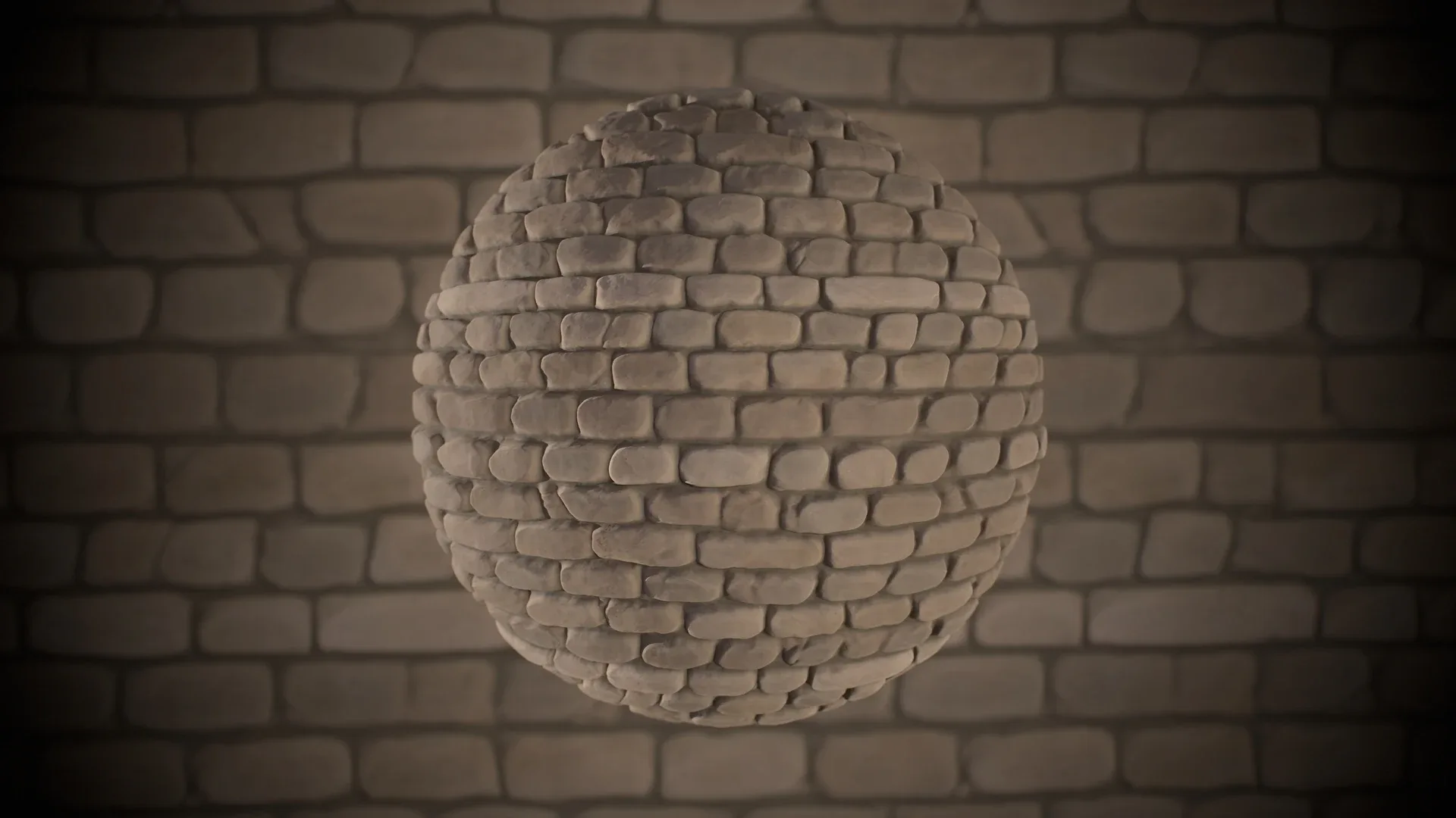 Stylized Stone Wall Materials