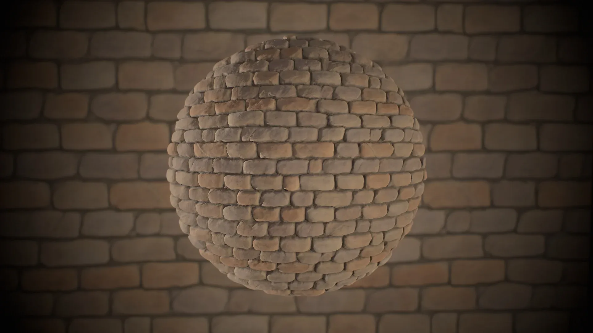 Stylized Stone Wall Materials