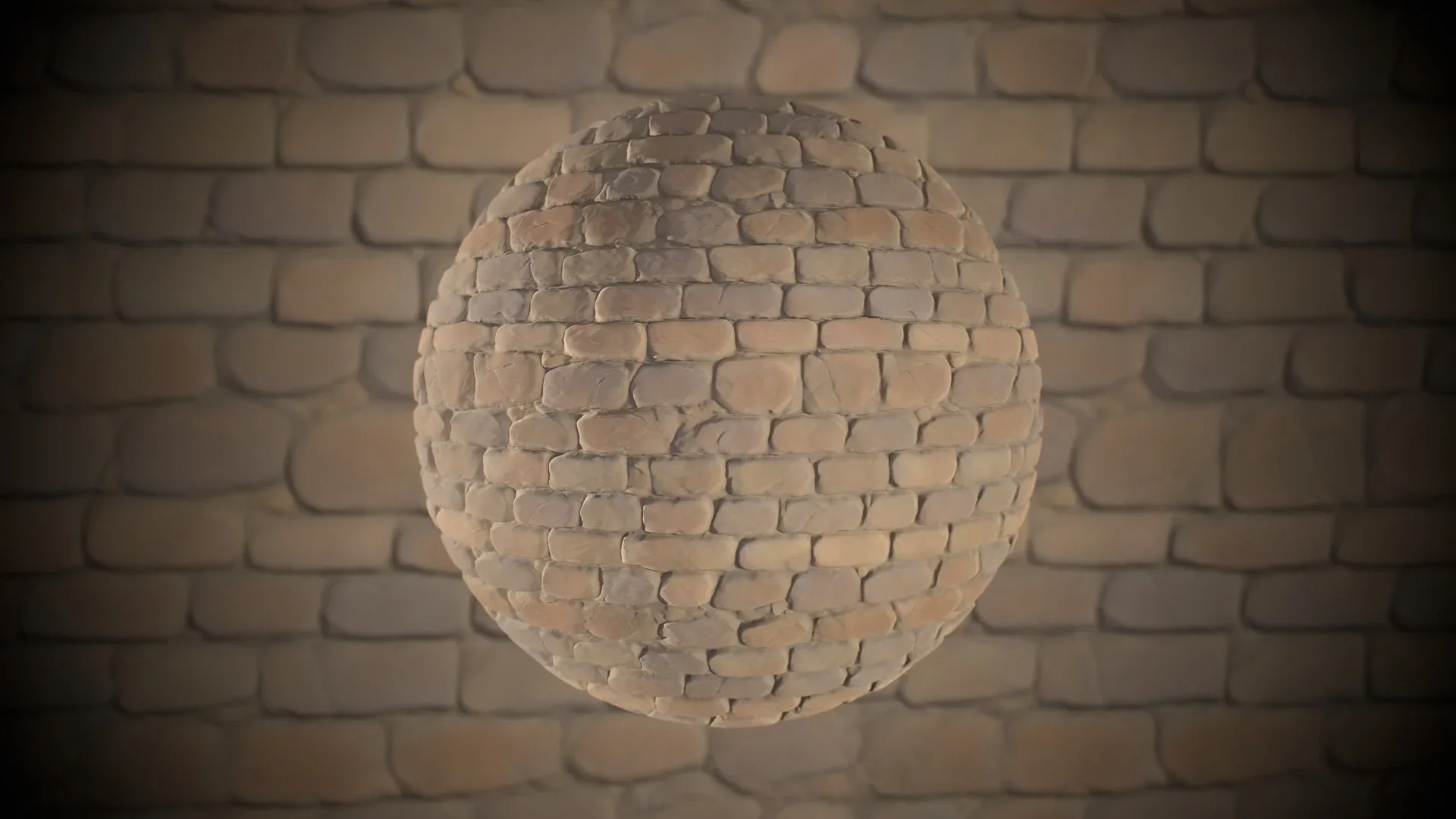 Stylized Stone Wall Materials