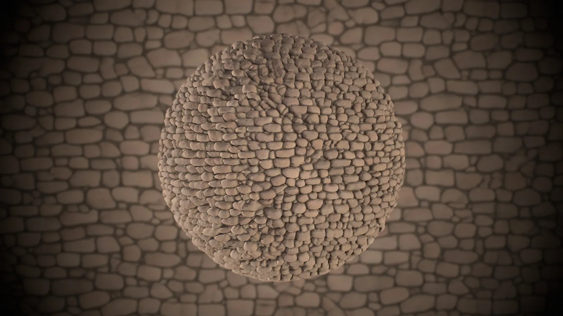 Stylized Stone Wall Materials