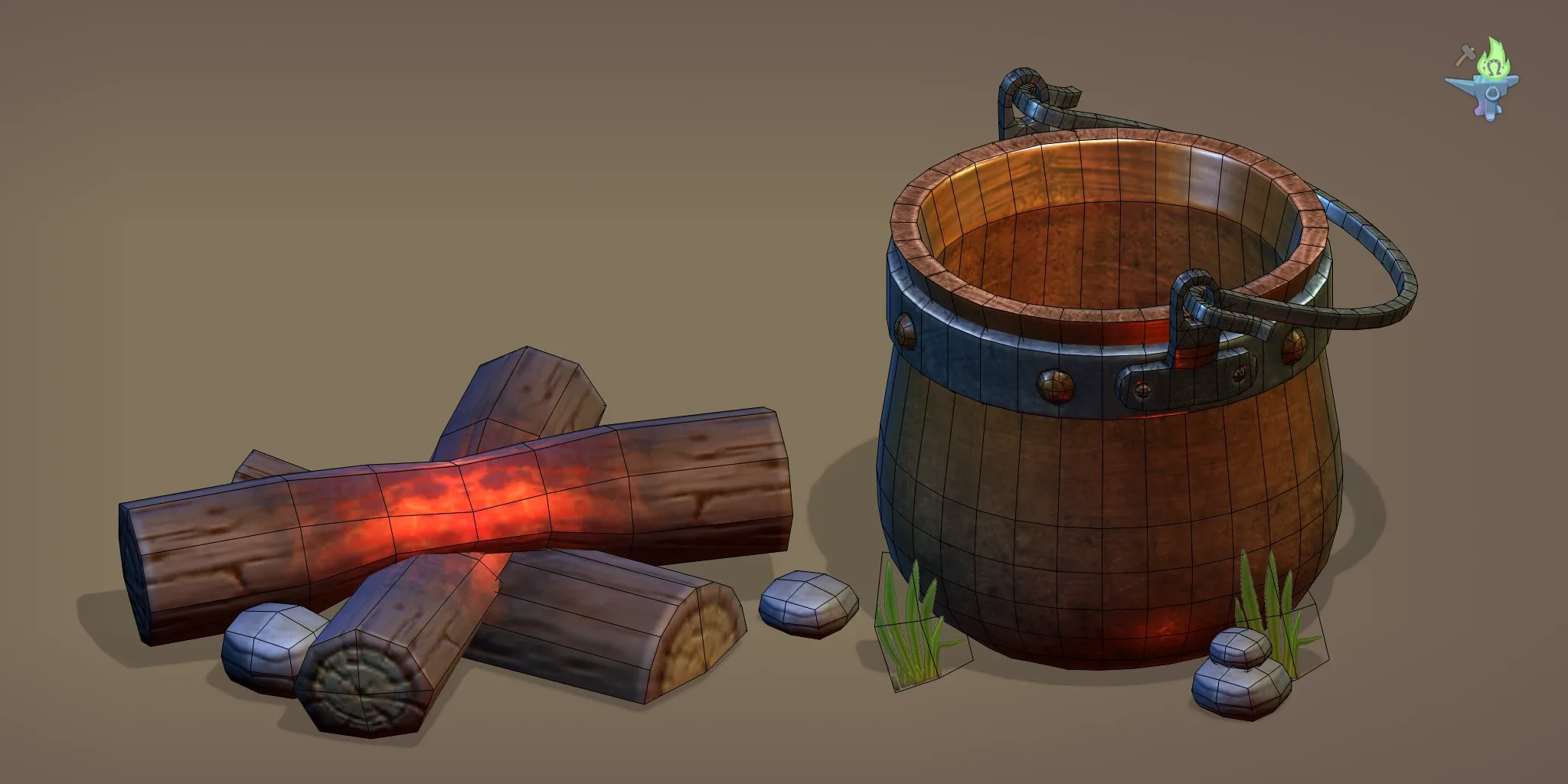 Camp Fire Cauldron