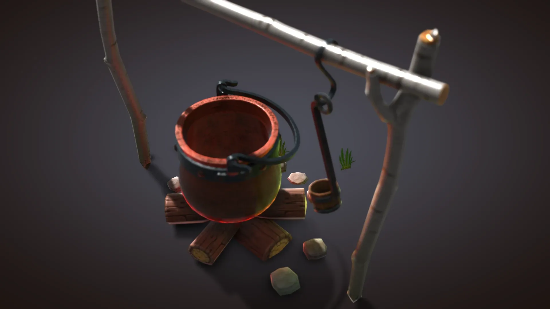 Camp Fire Cauldron