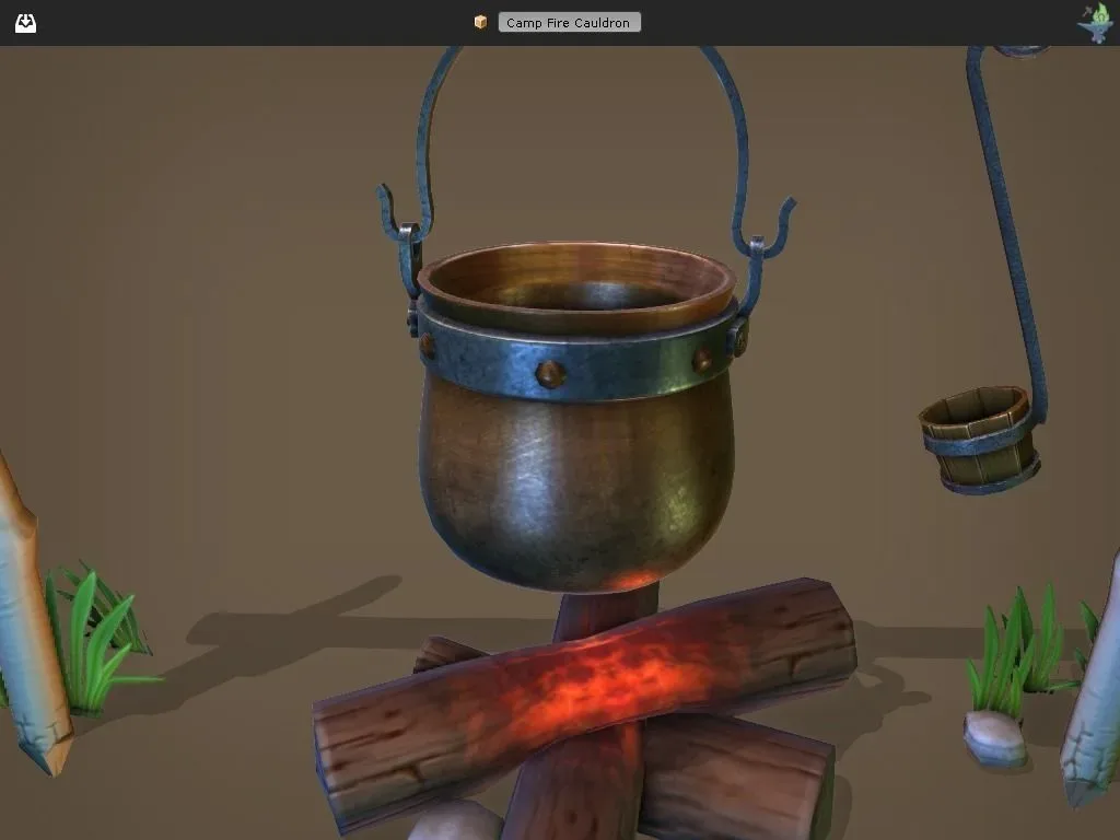 Camp Fire Cauldron