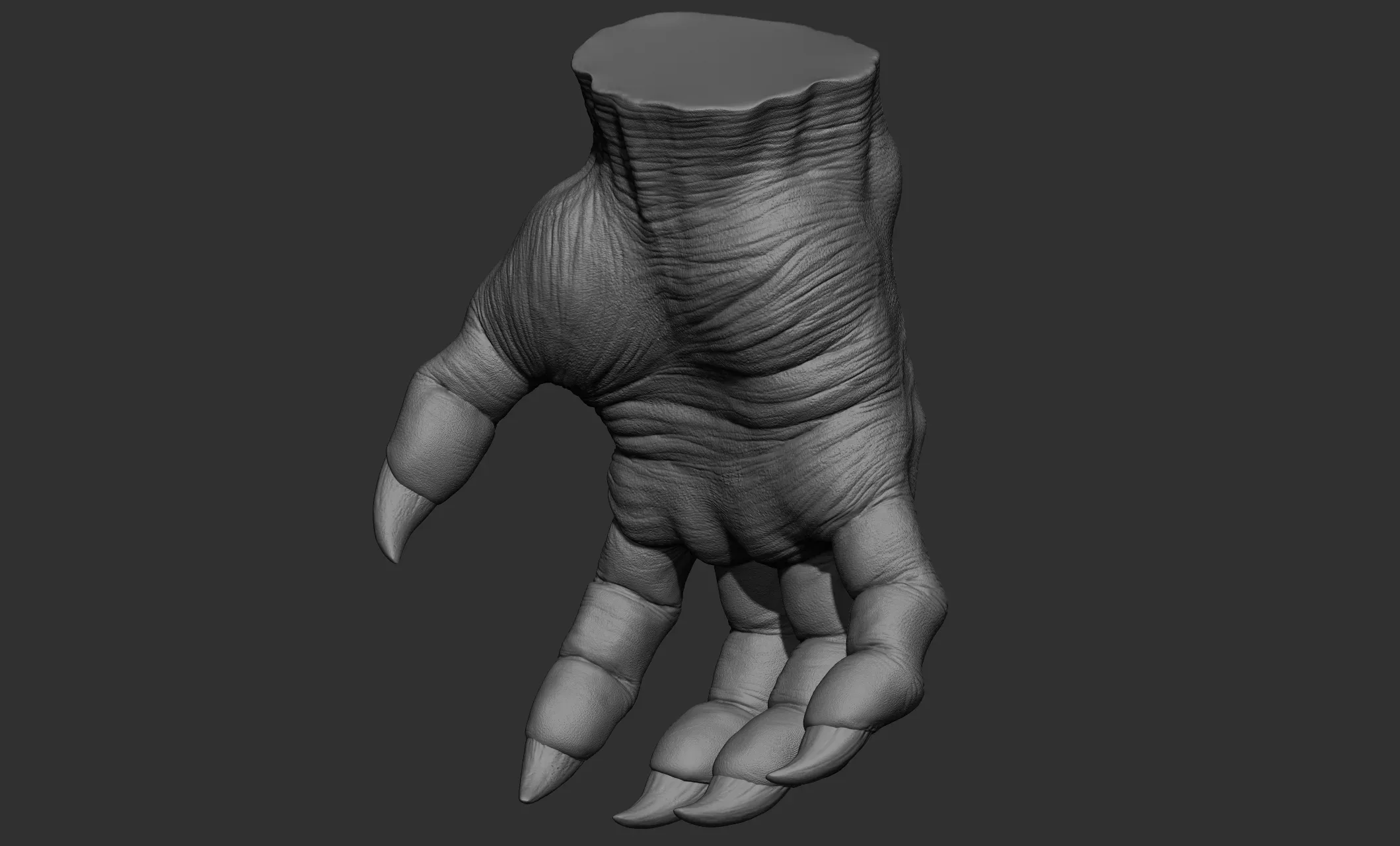 3 Creature hand poses