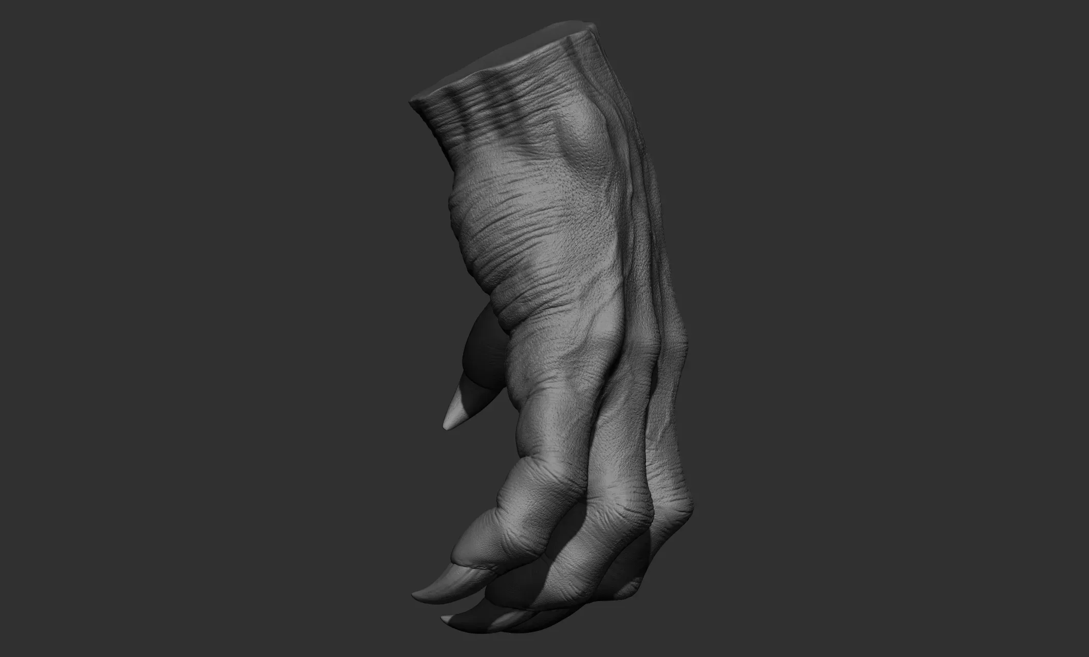 3 Creature hand poses